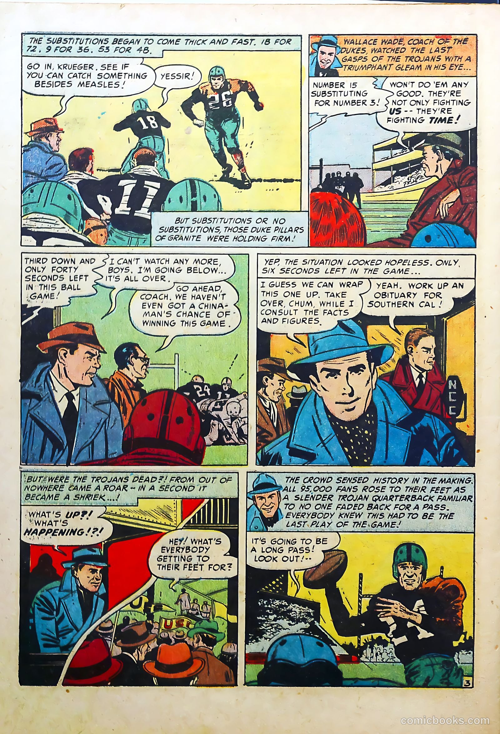 Bill Stern's Sports Book #10 (1951) — page 32 of 37