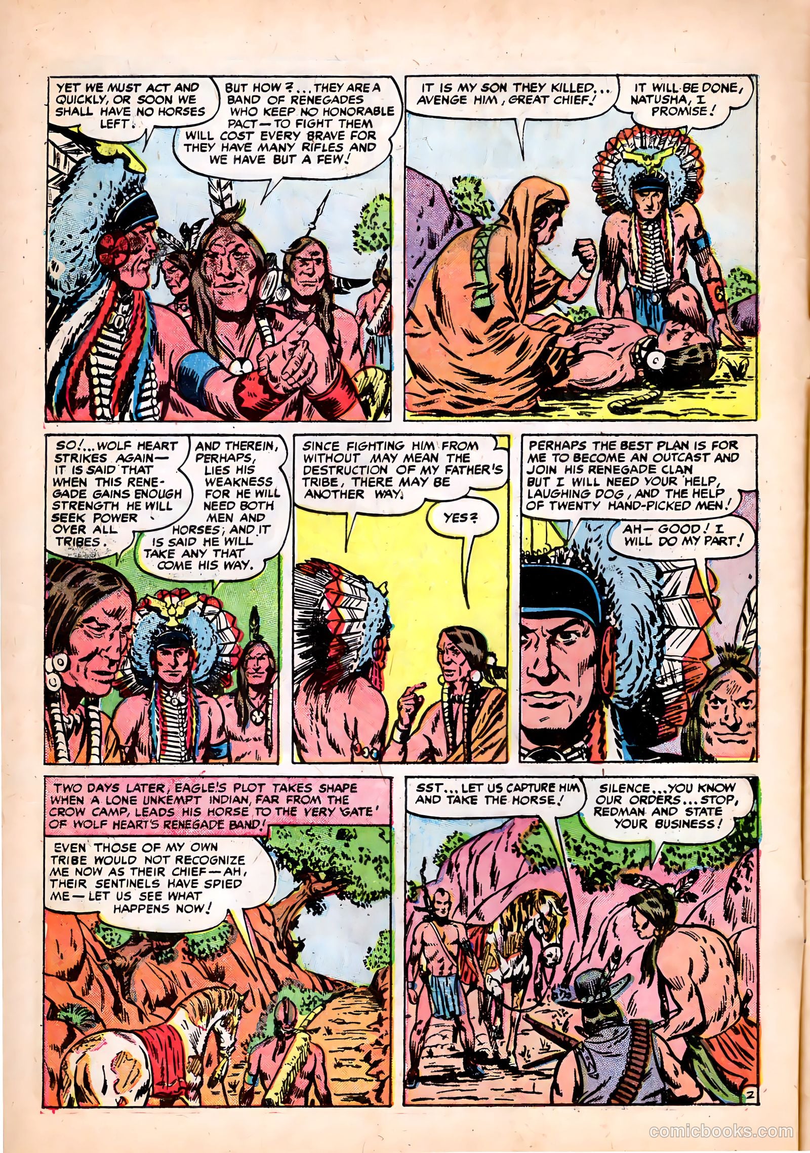 Prize Comics Western #112 (1950) — page 4 of 36