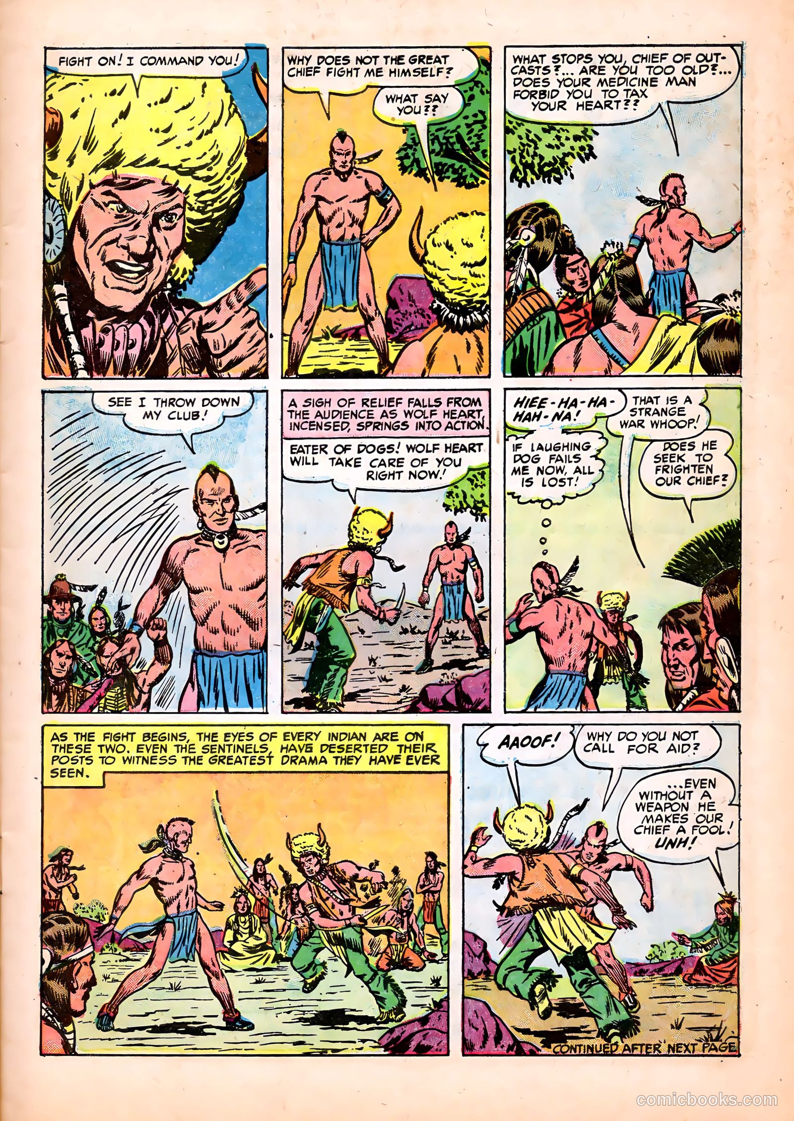 Prize Comics Western #112 (1950) — page 7 of 36