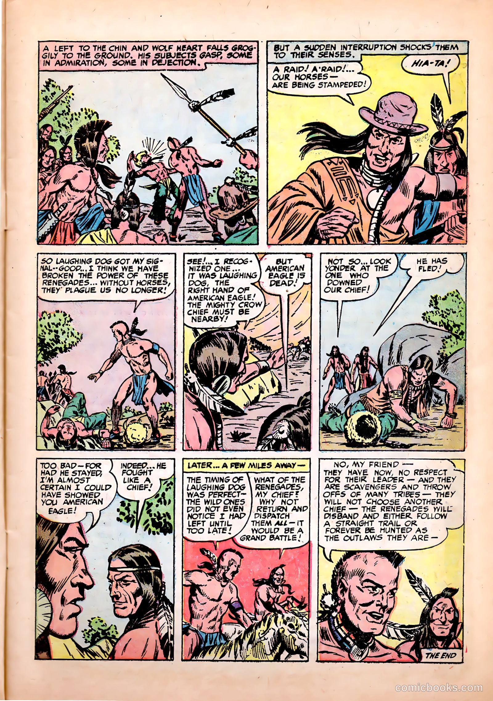 Prize Comics Western #112 (1950) — page 9 of 36