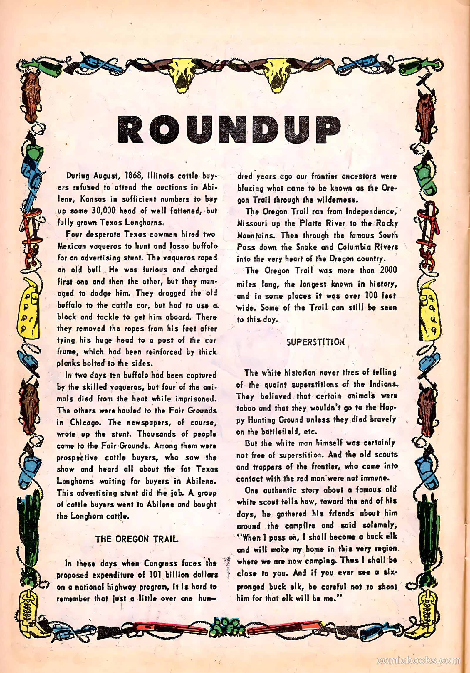 Prize Comics Western #112 (1950) — page 10 of 36