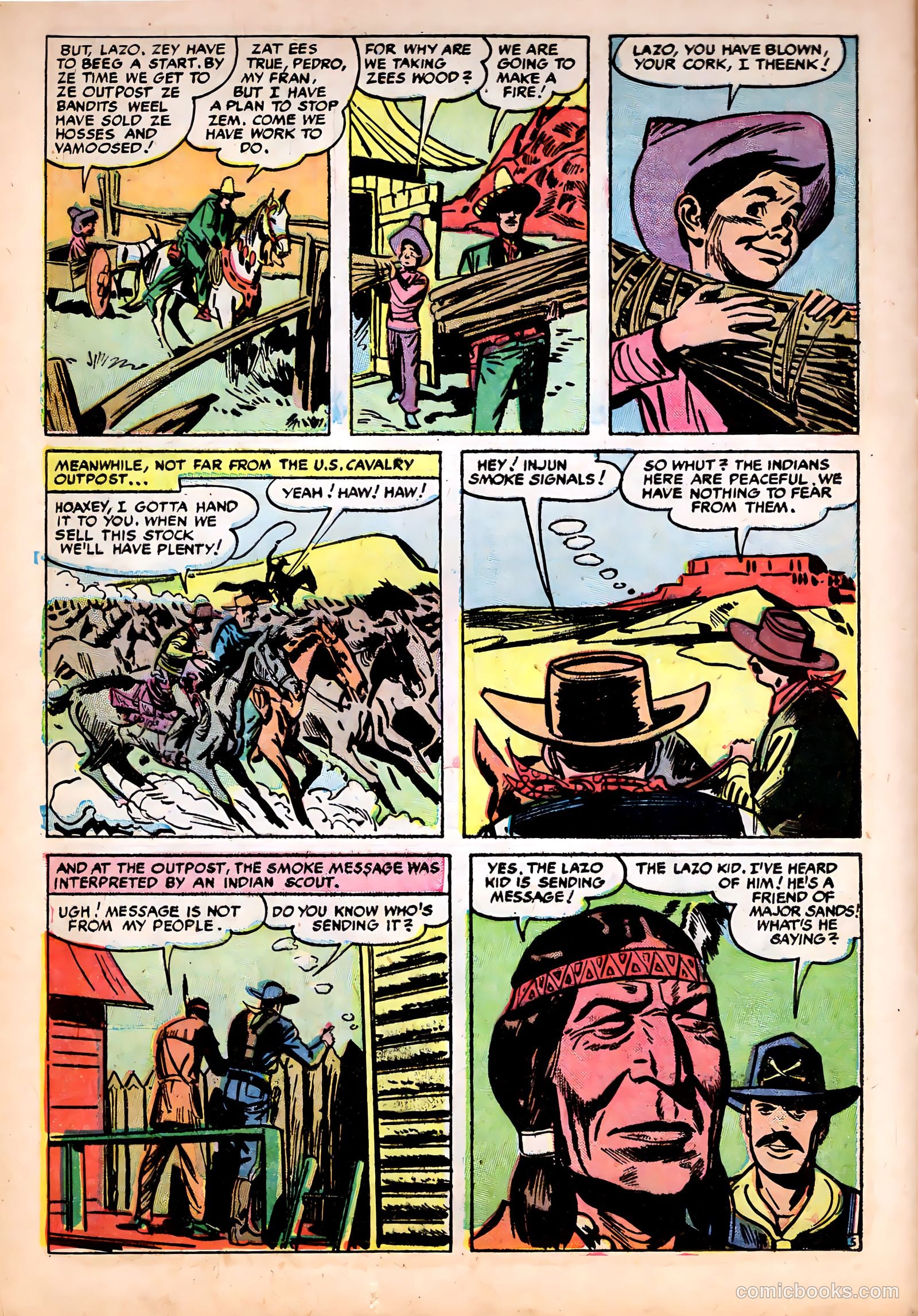 Prize Comics Western #112 (1950) — page 16 of 36