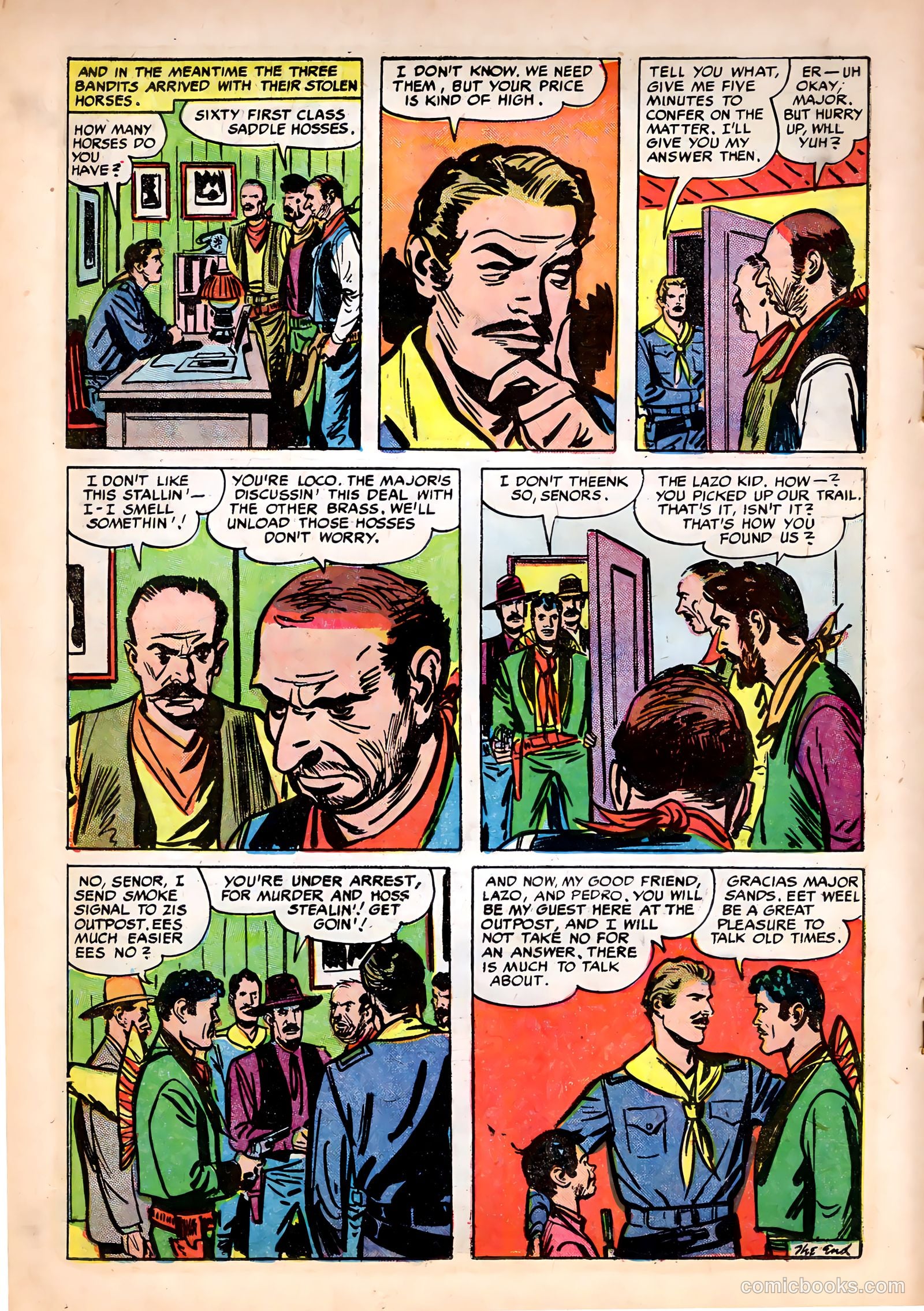 Prize Comics Western #112 (1950) — page 18 of 36
