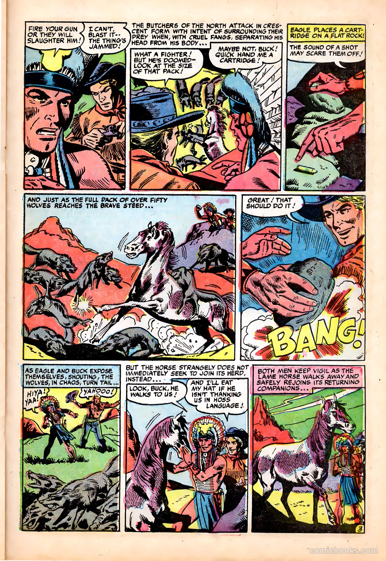 Prize Comics Western #112 (1950) — page 21 of 36