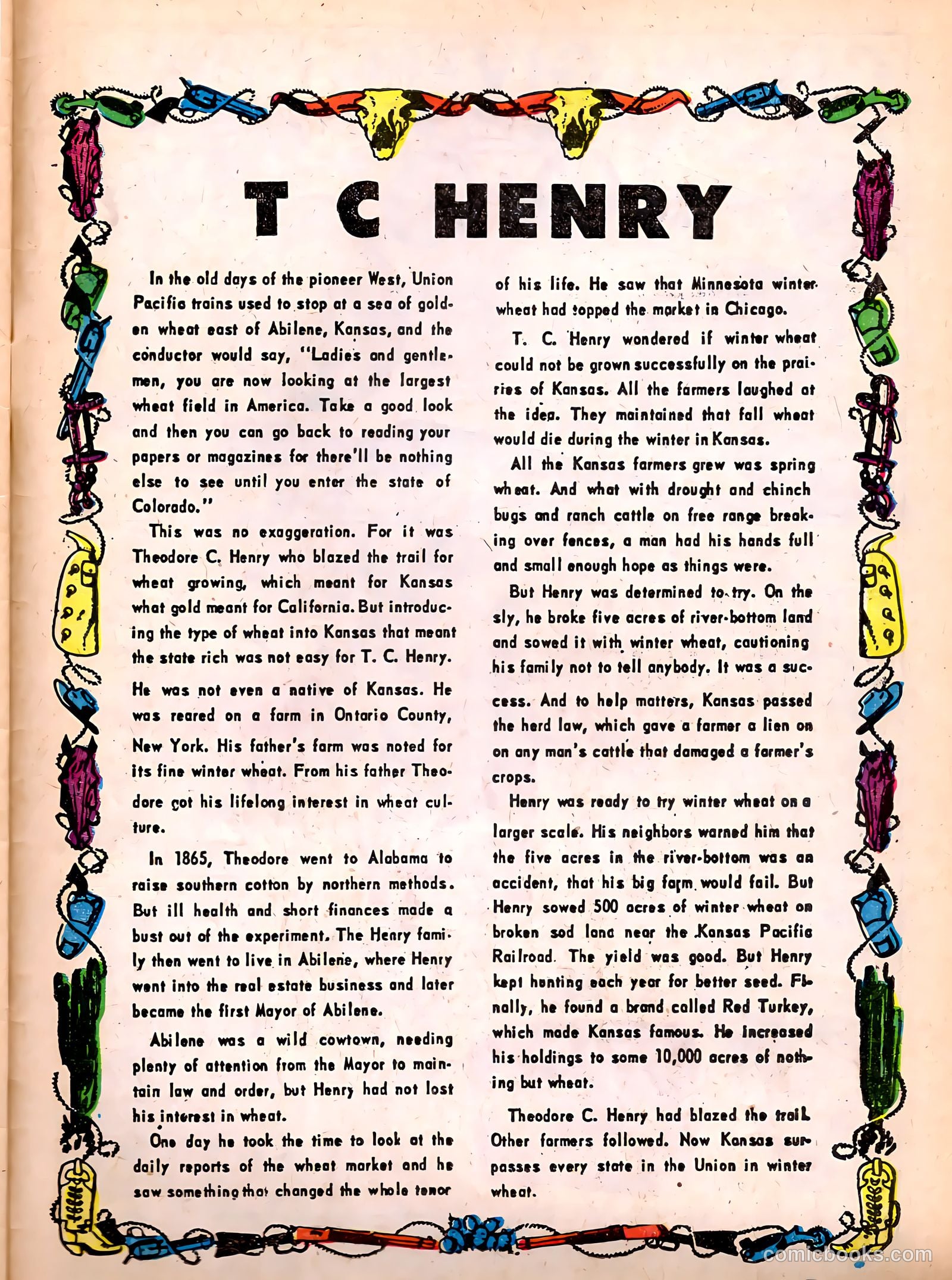 Prize Comics Western #112 (1950) — page 33 of 36