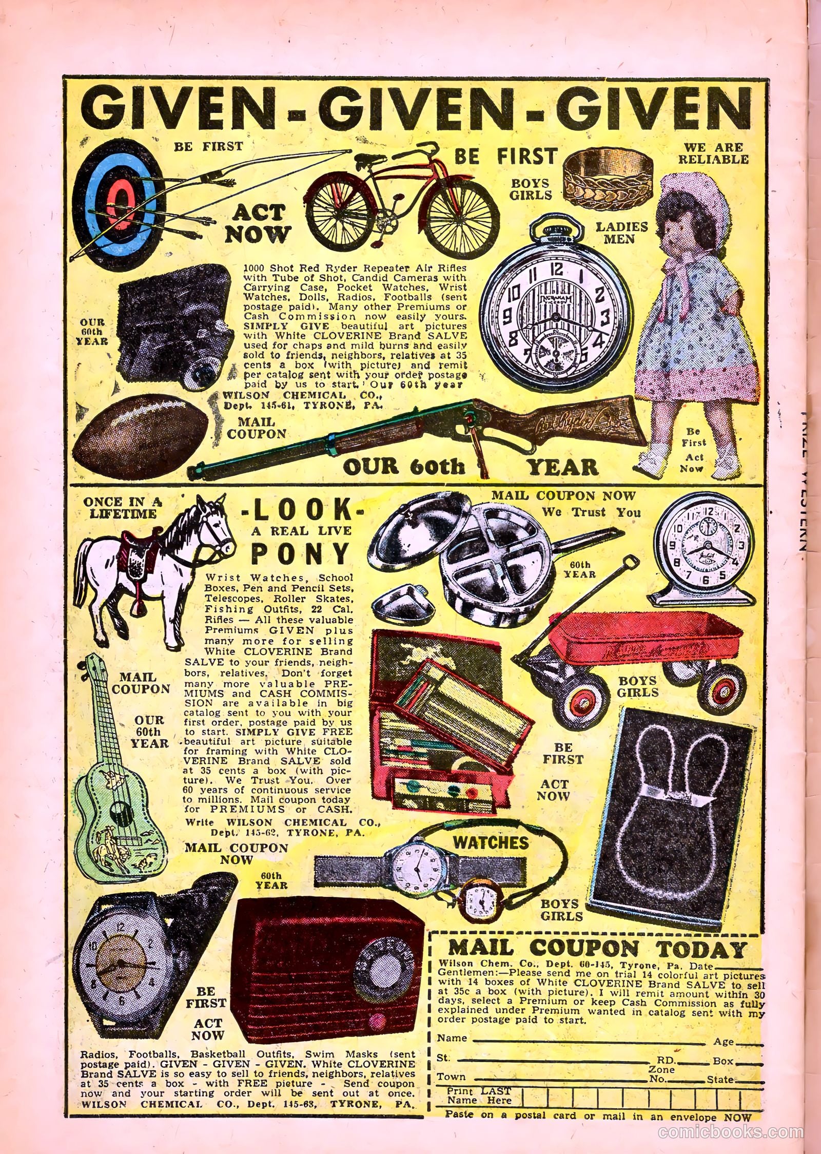 Prize Comics Western #112 (1950) — page 34 of 36