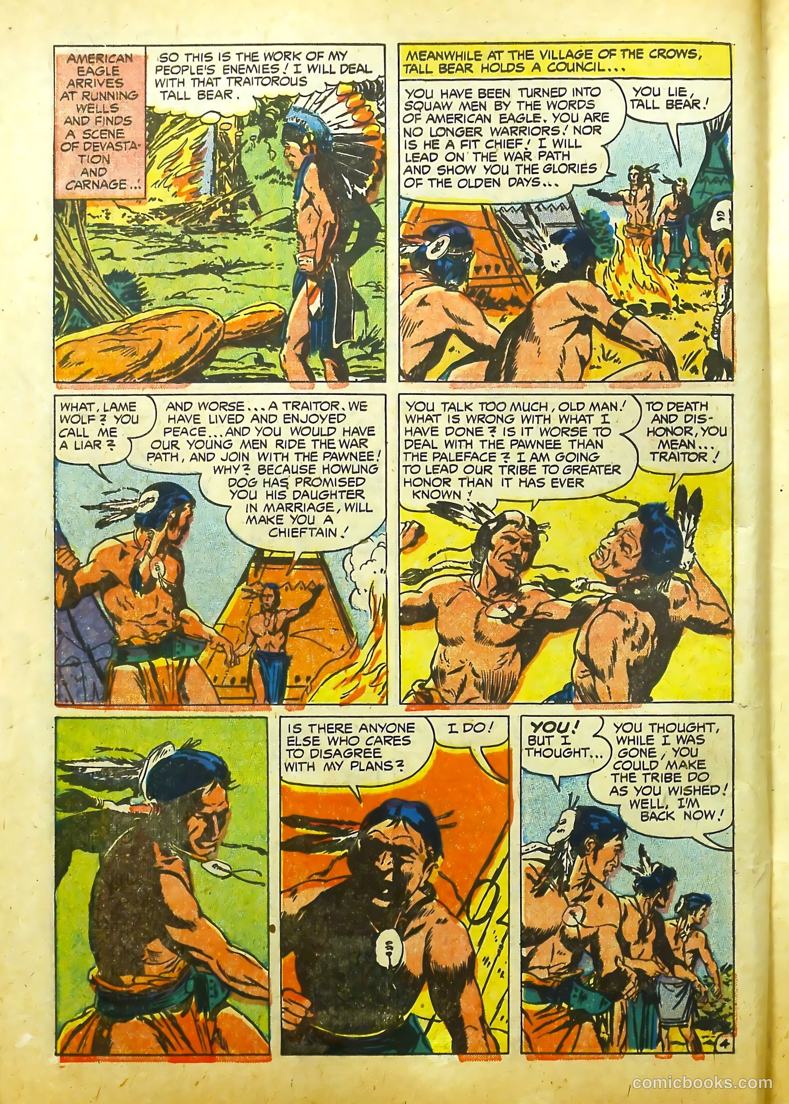 Prize Comics Western #117 (1950) — page 6 of 37