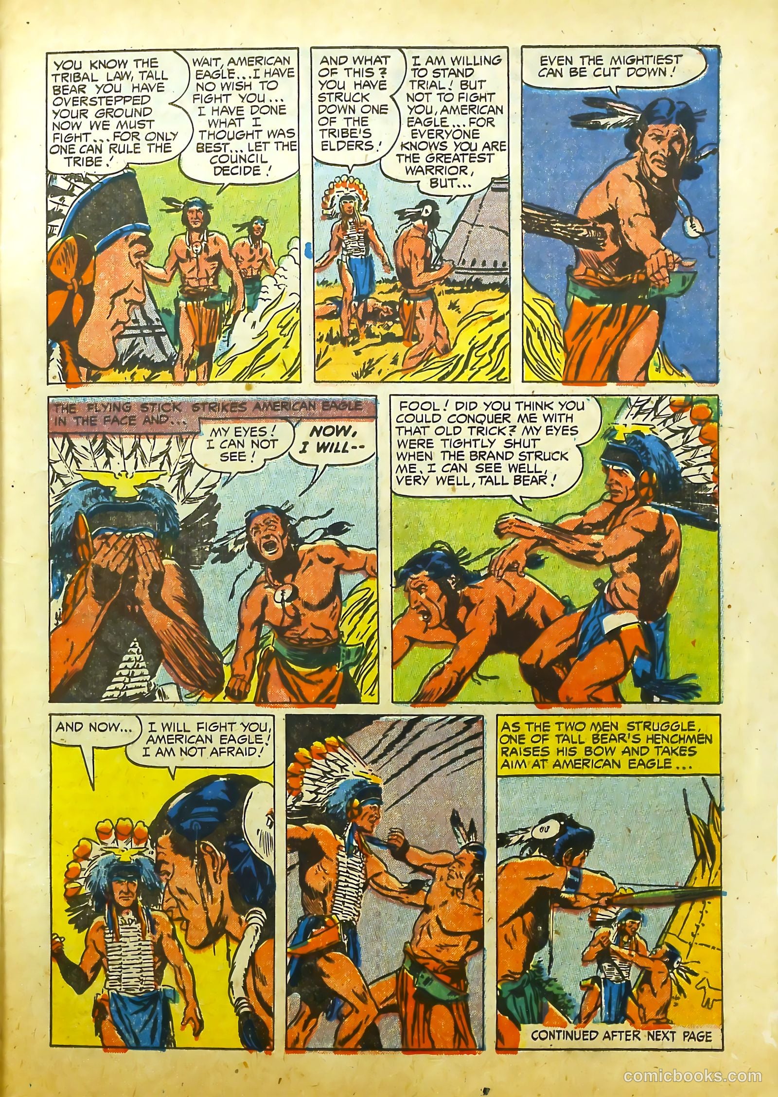 Prize Comics Western #117 (1950) — page 7 of 37