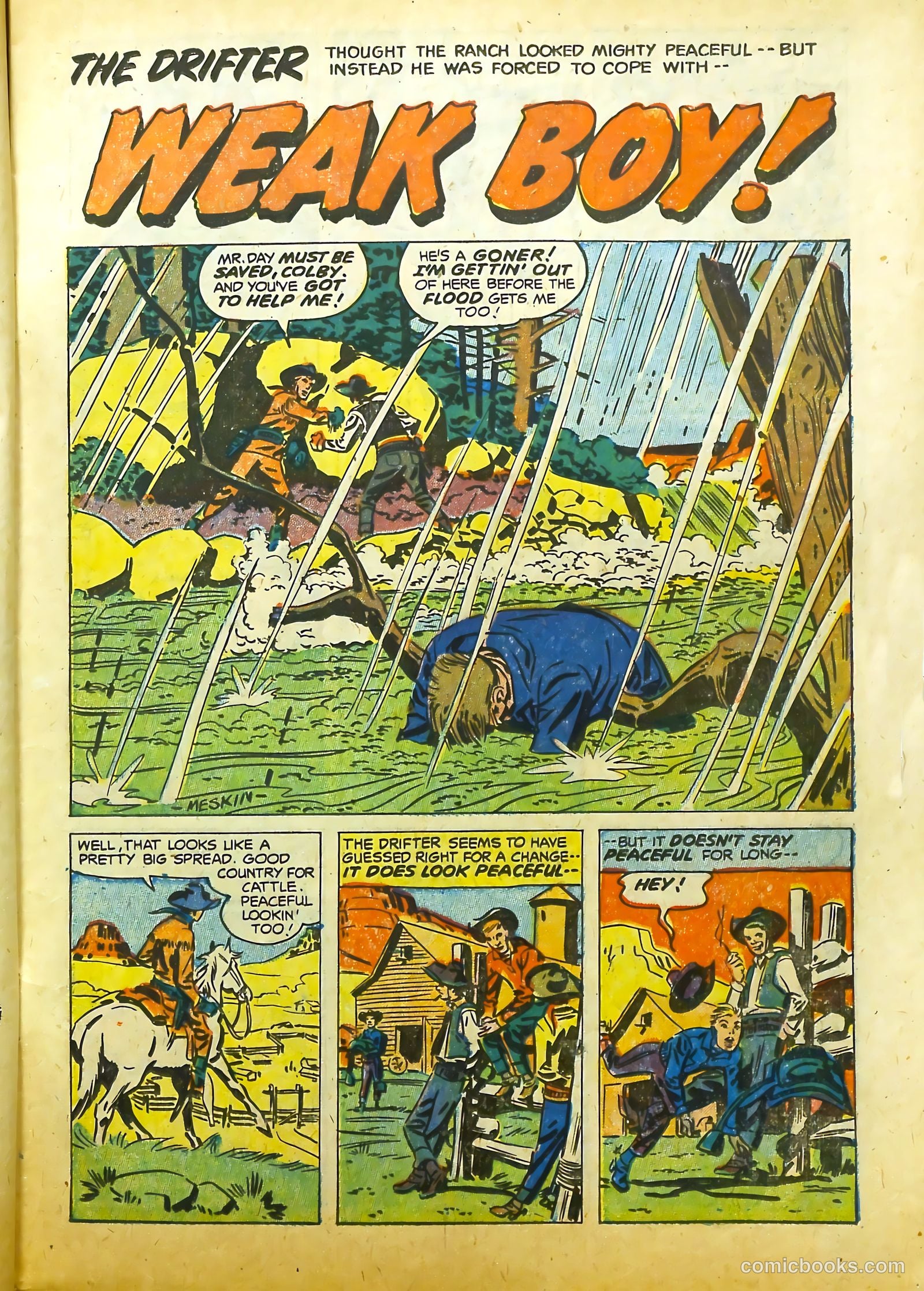 Prize Comics Western #117 (1950) — page 11 of 37