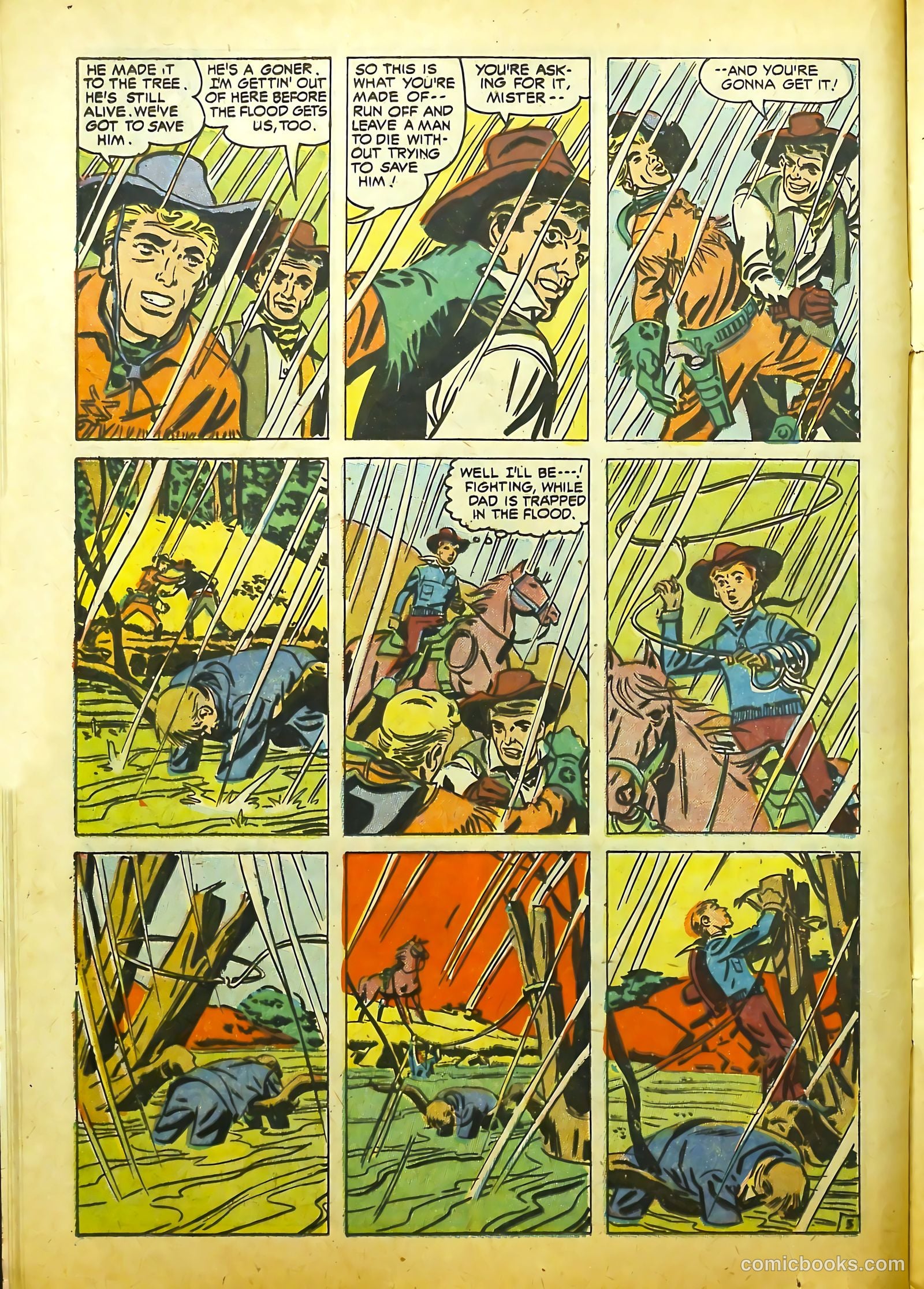 Prize Comics Western #117 (1950) — page 16 of 37