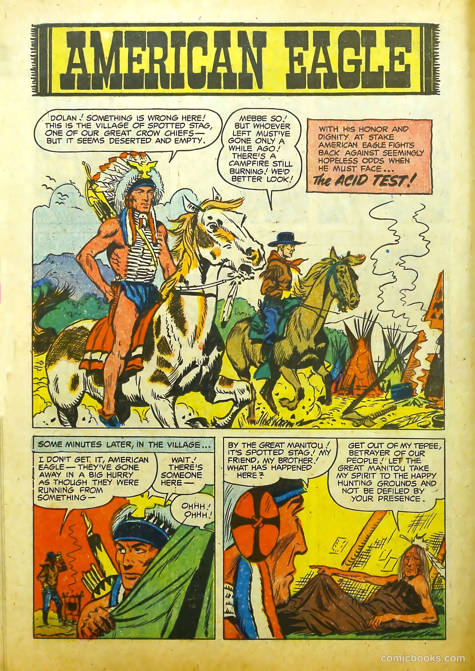 Prize Comics Western #117 (1950) — page 18 of 37