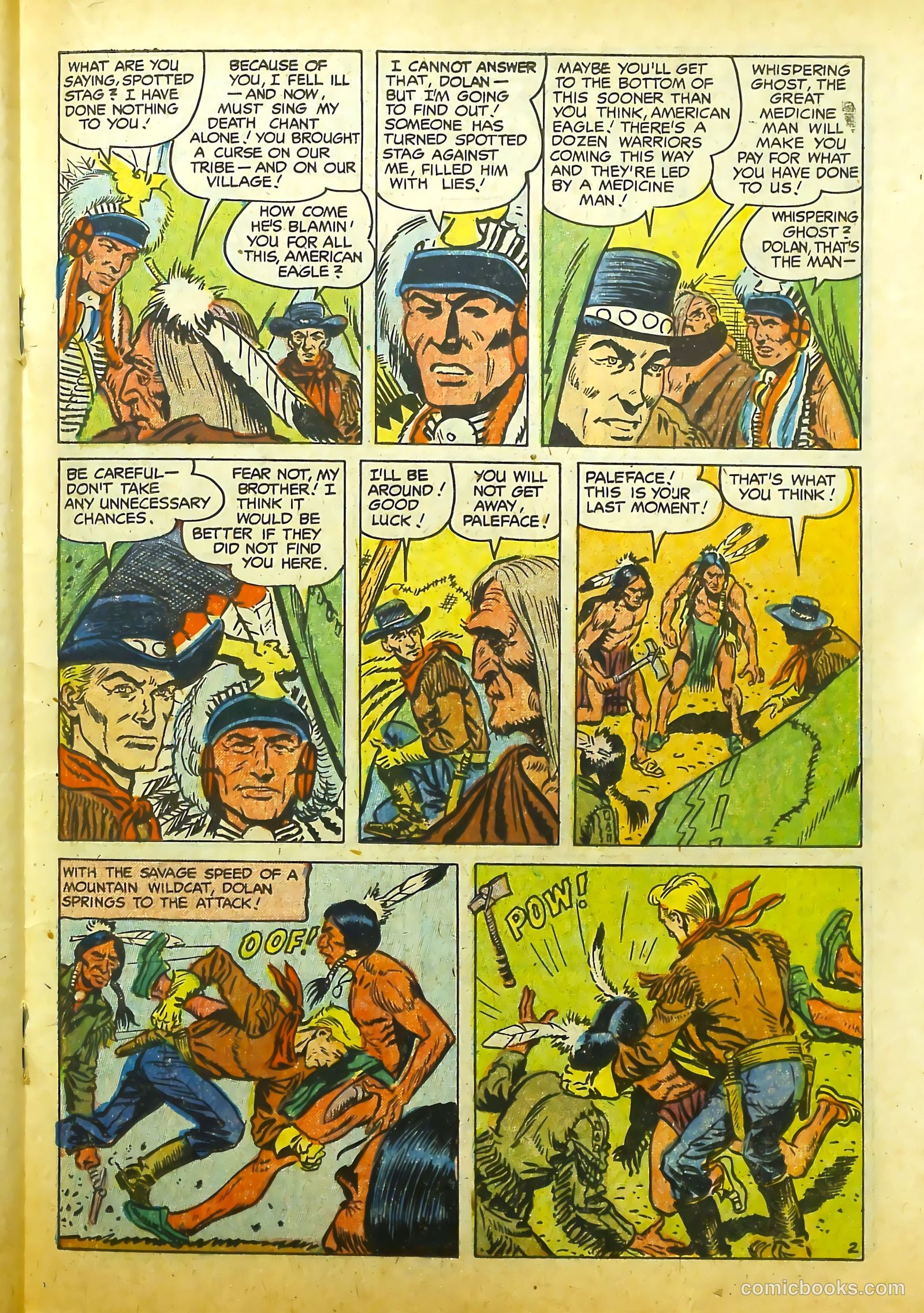 Prize Comics Western #117 (1950) — page 19 of 37