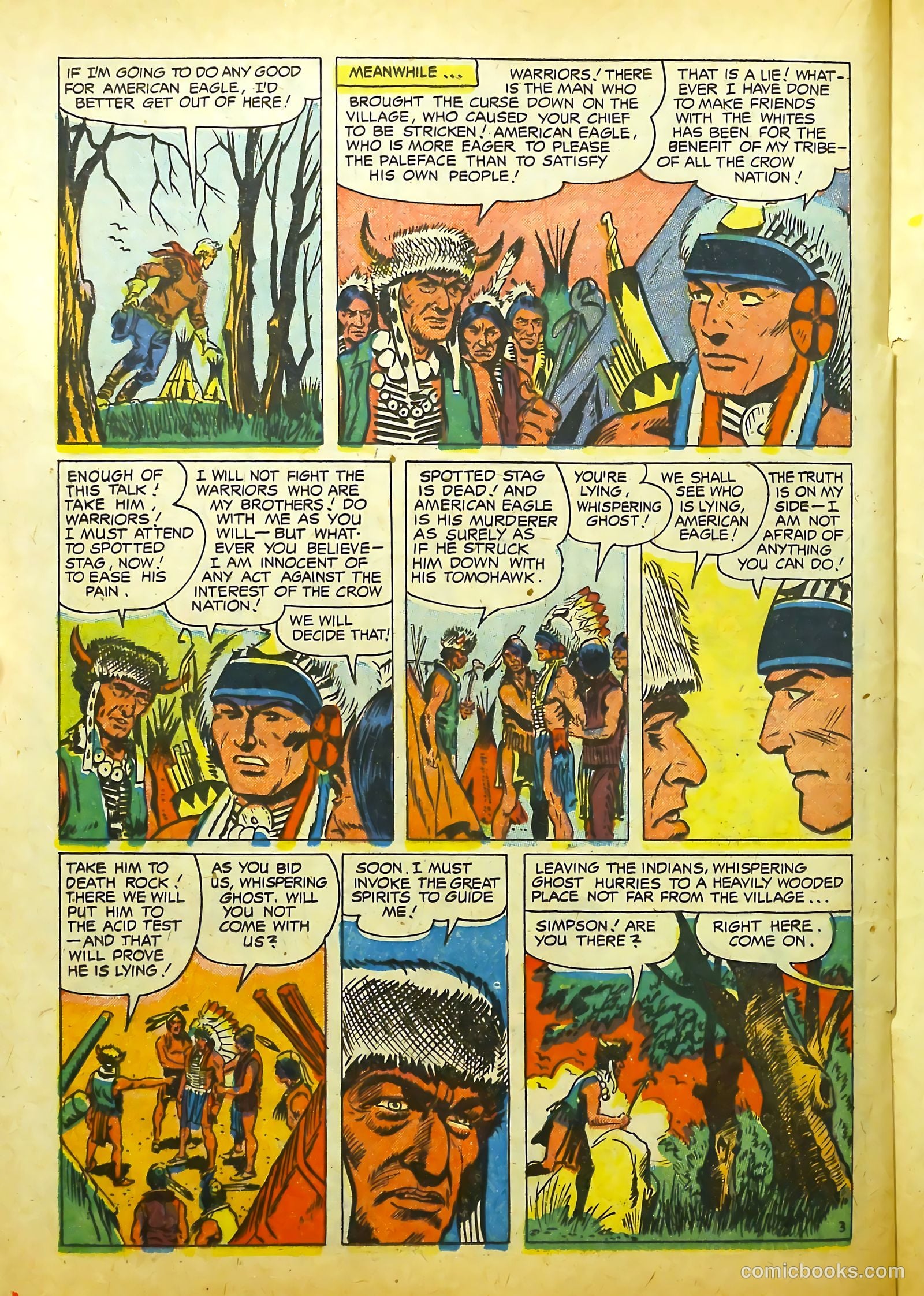 Prize Comics Western #117 (1950) — page 20 of 37