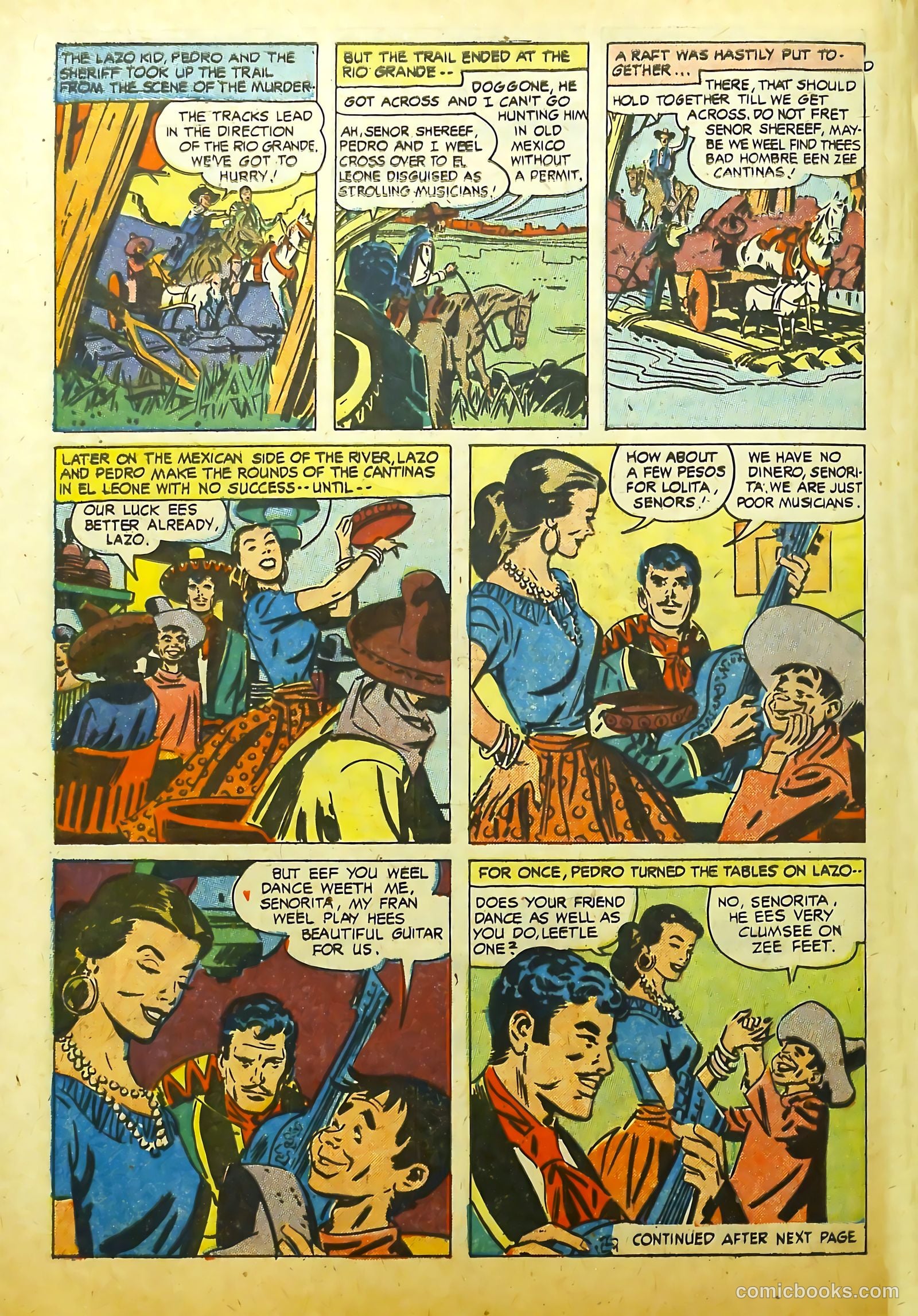 Prize Comics Western #117 (1950) — page 28 of 37
