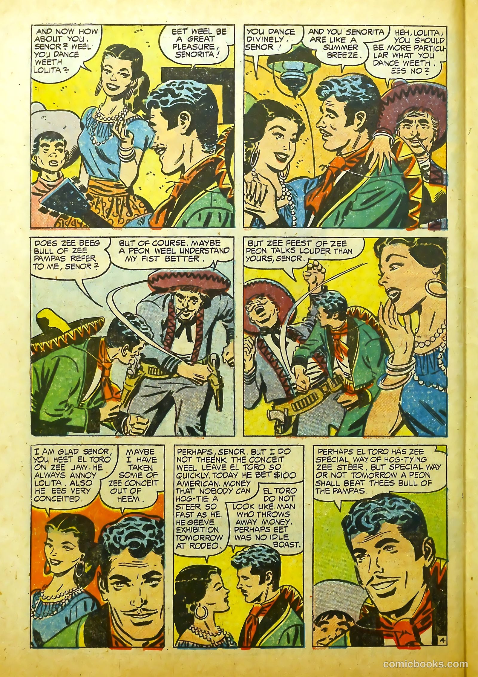Prize Comics Western #117 (1950) — page 30 of 37