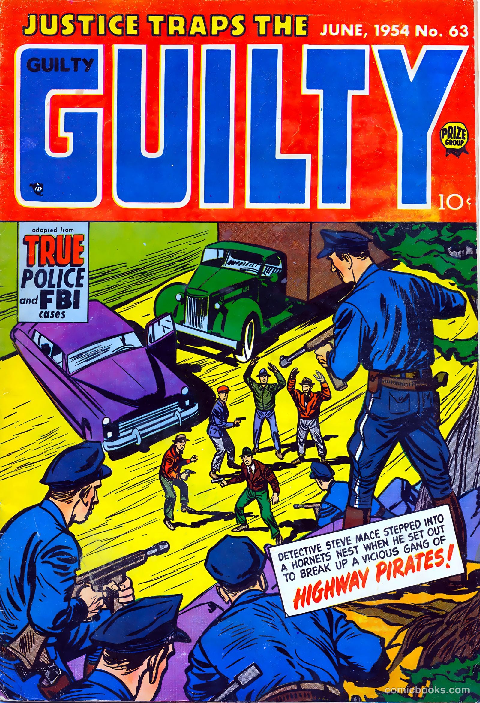 Justice Traps the Guilty #63