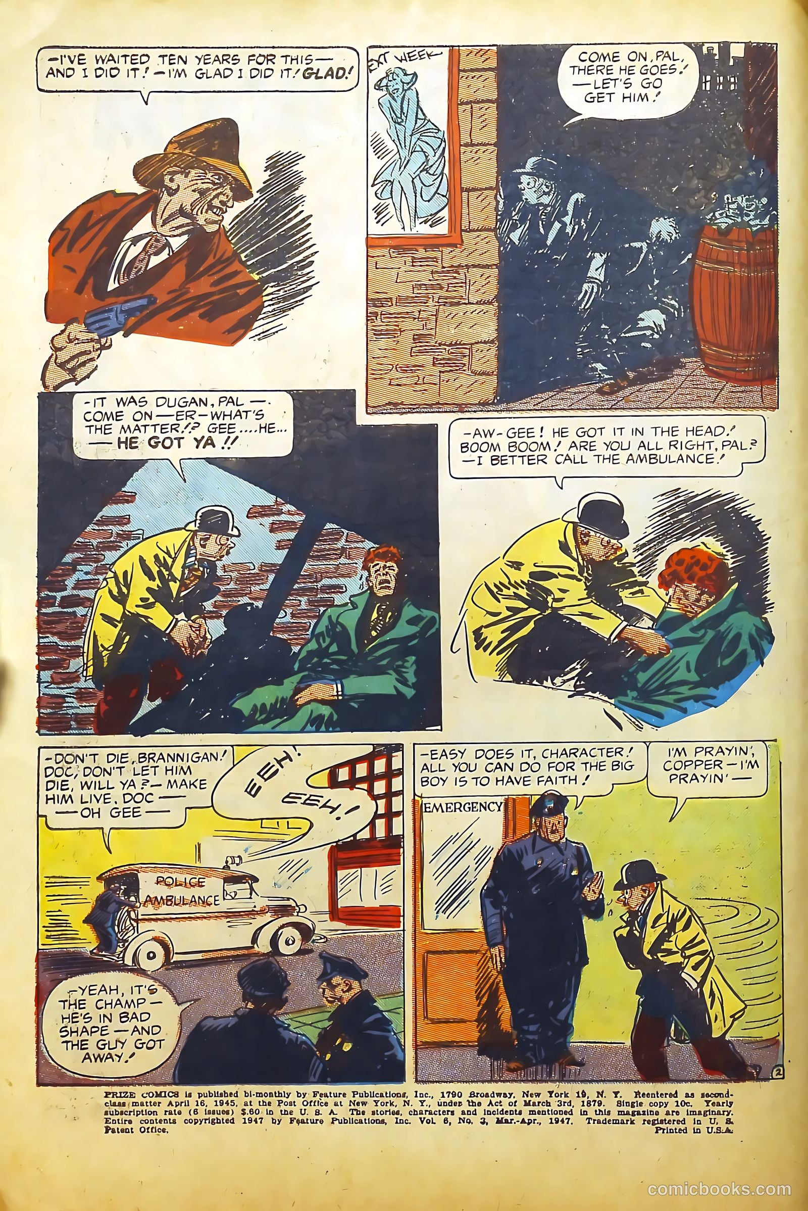 Prize Comics #63 (1940) — page 4 of 53