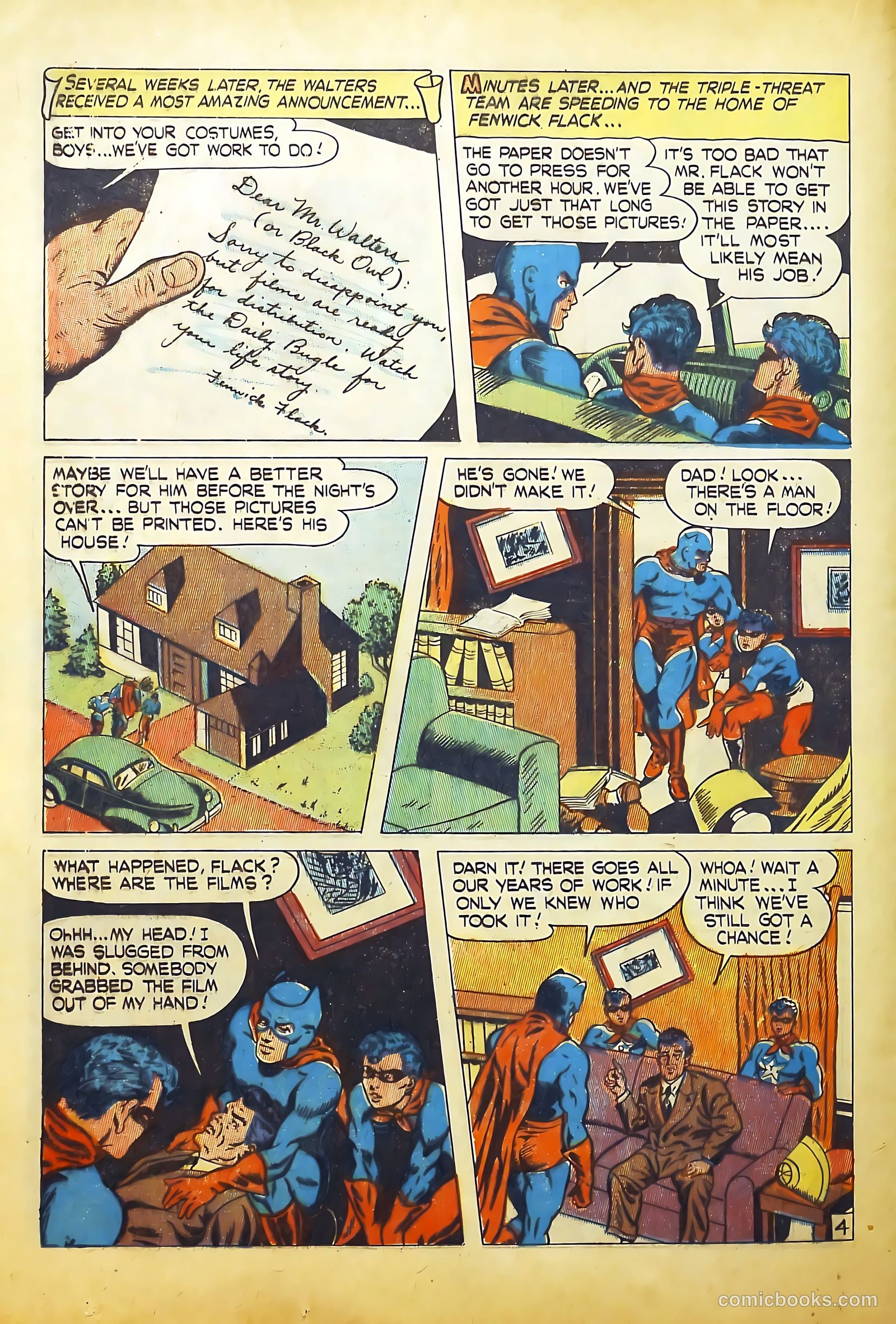 Prize Comics #63 (1940) — page 30 of 53