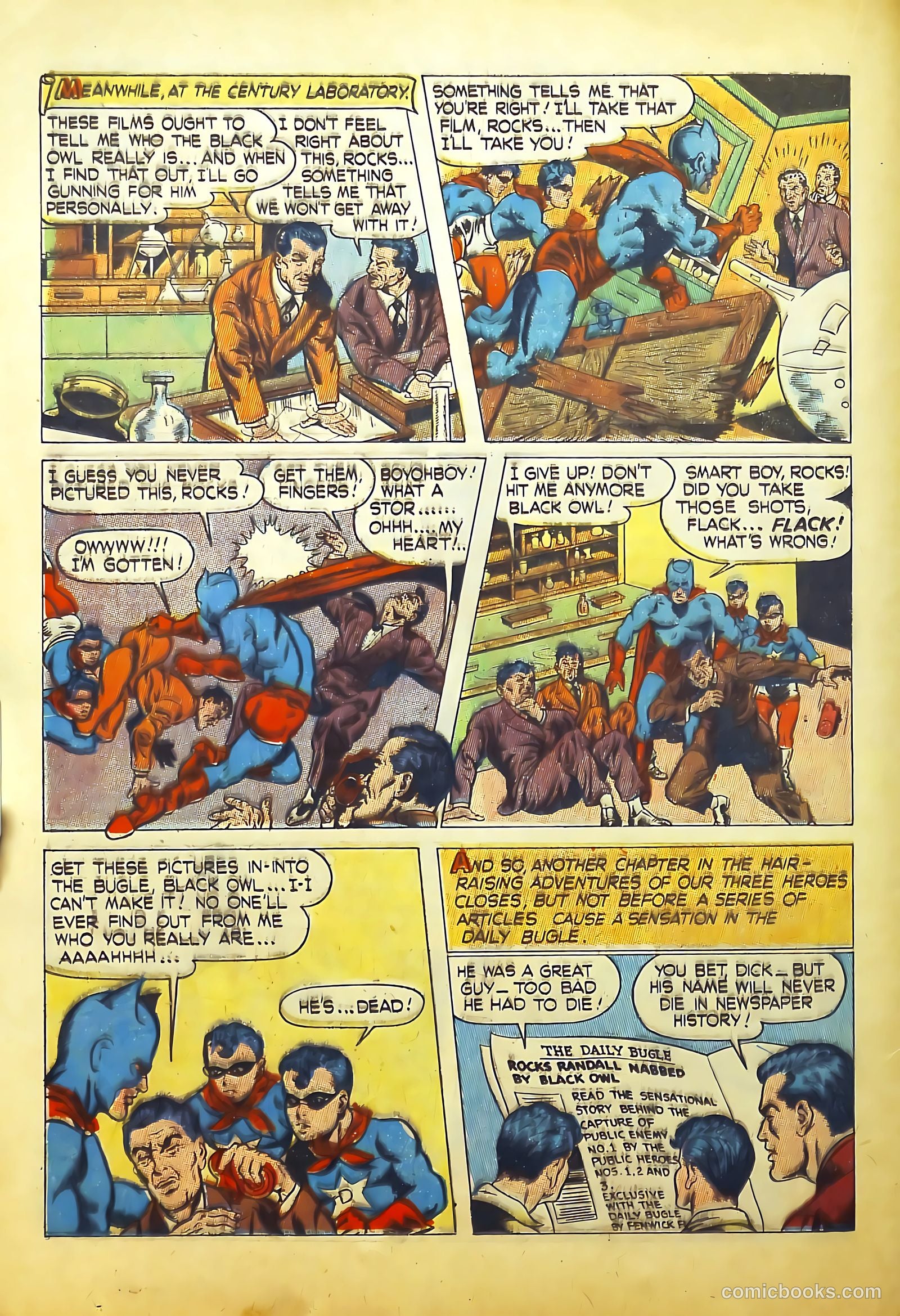 Prize Comics #63 (1940) — page 32 of 53