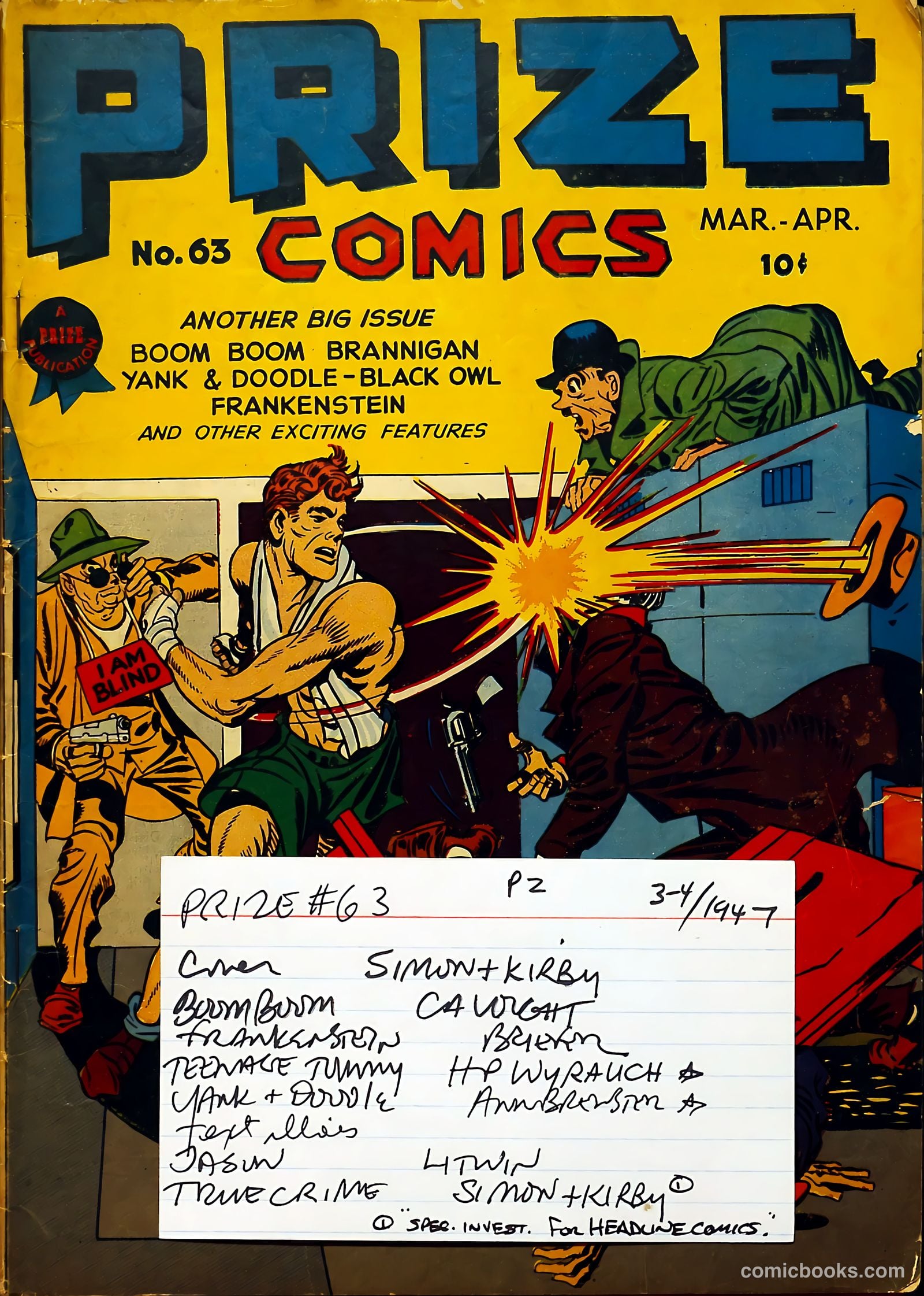 Prize Comics #63 (1940) — page 53 of 53