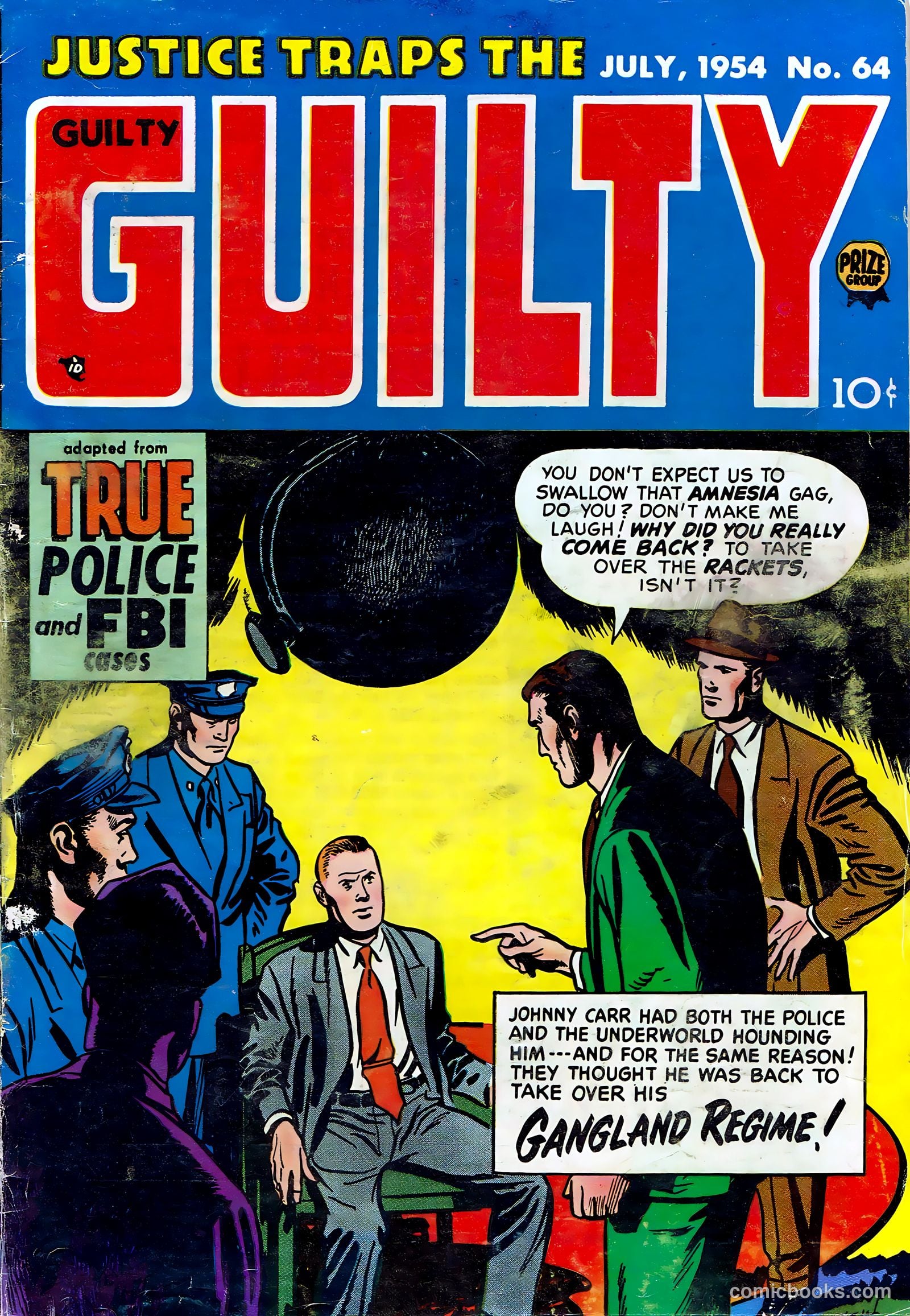 Justice Traps the Guilty #64