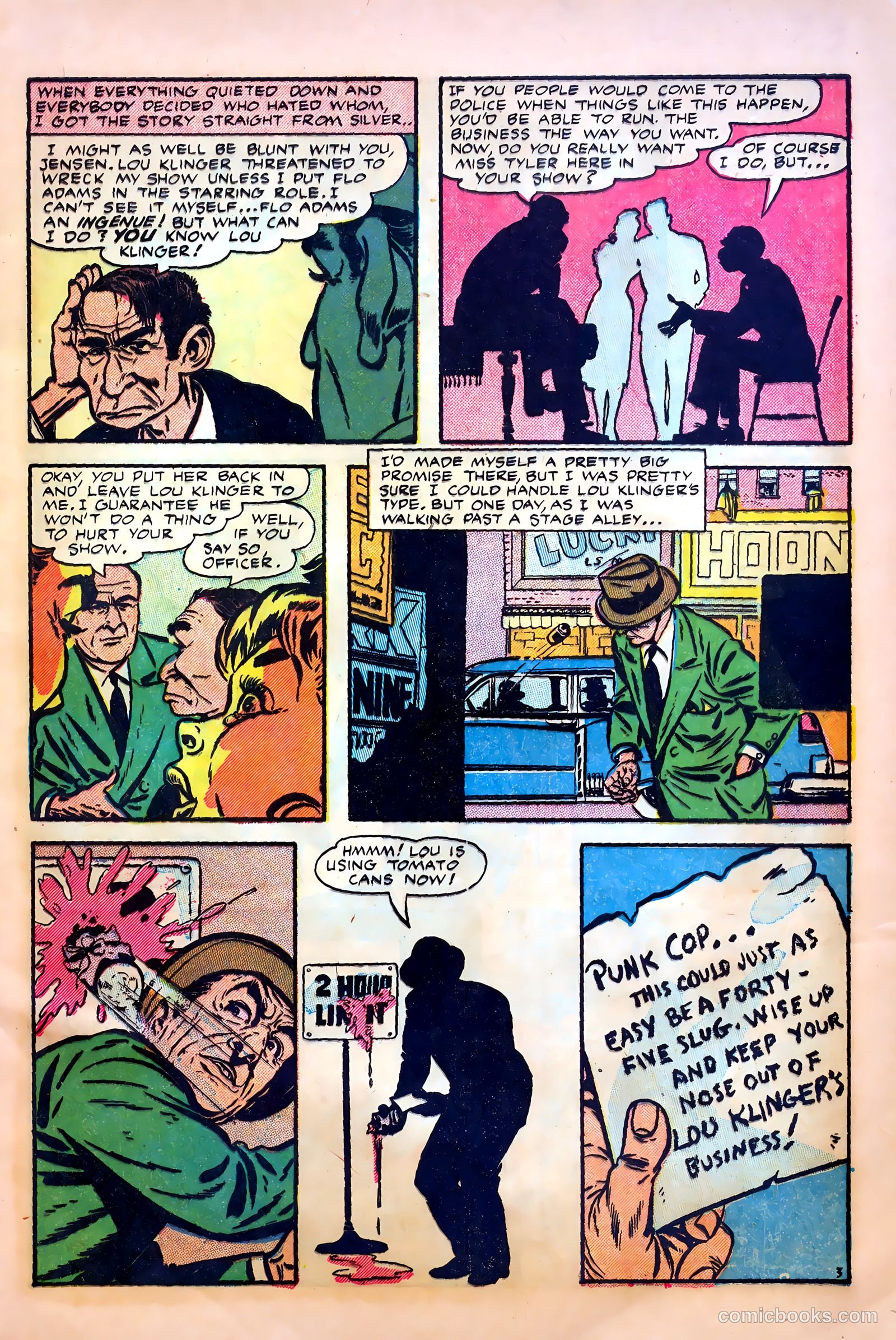 I'm a Cop #3 (1954) — page 5 of 36
