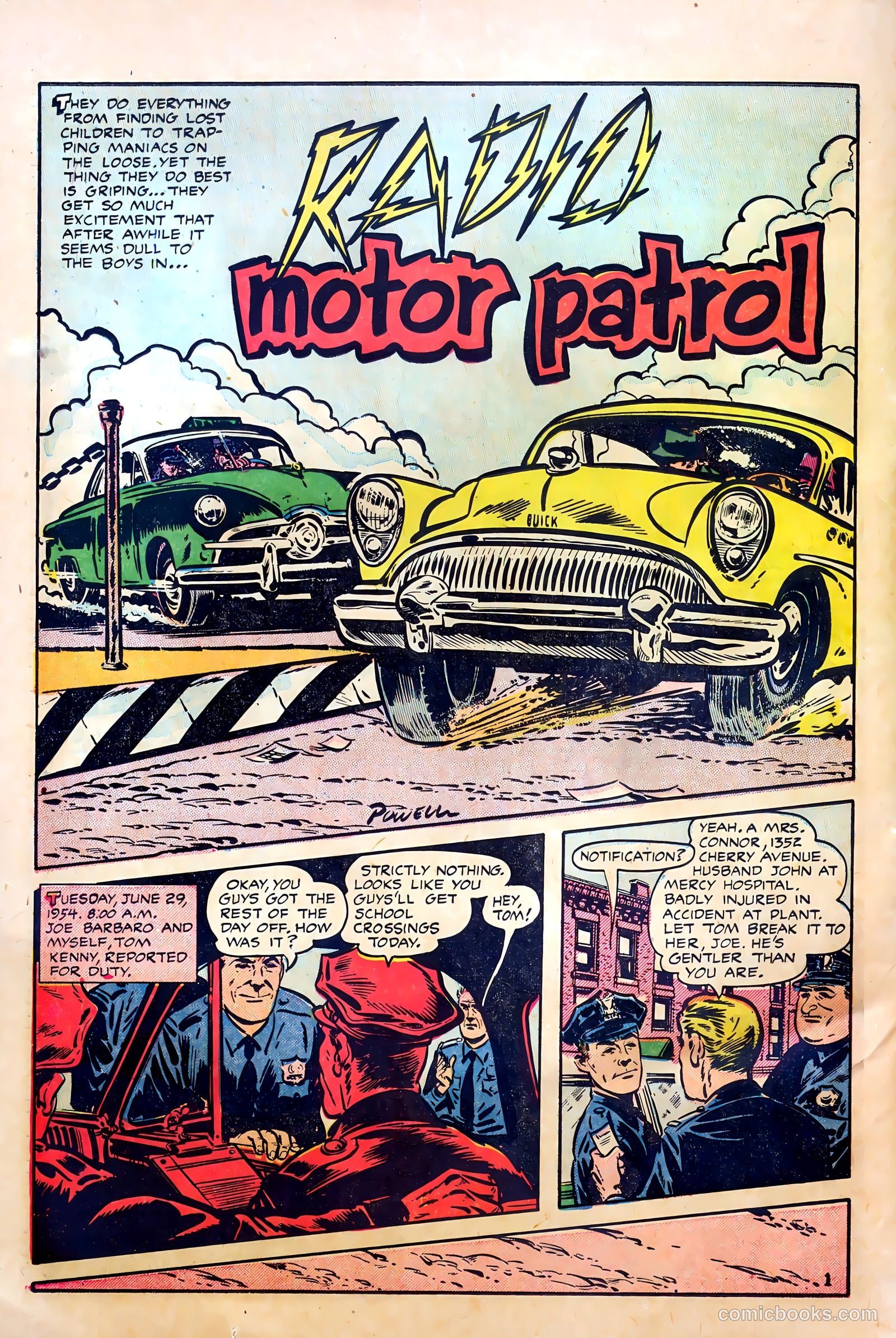 I'm a Cop #3 (1954) — page 26 of 36