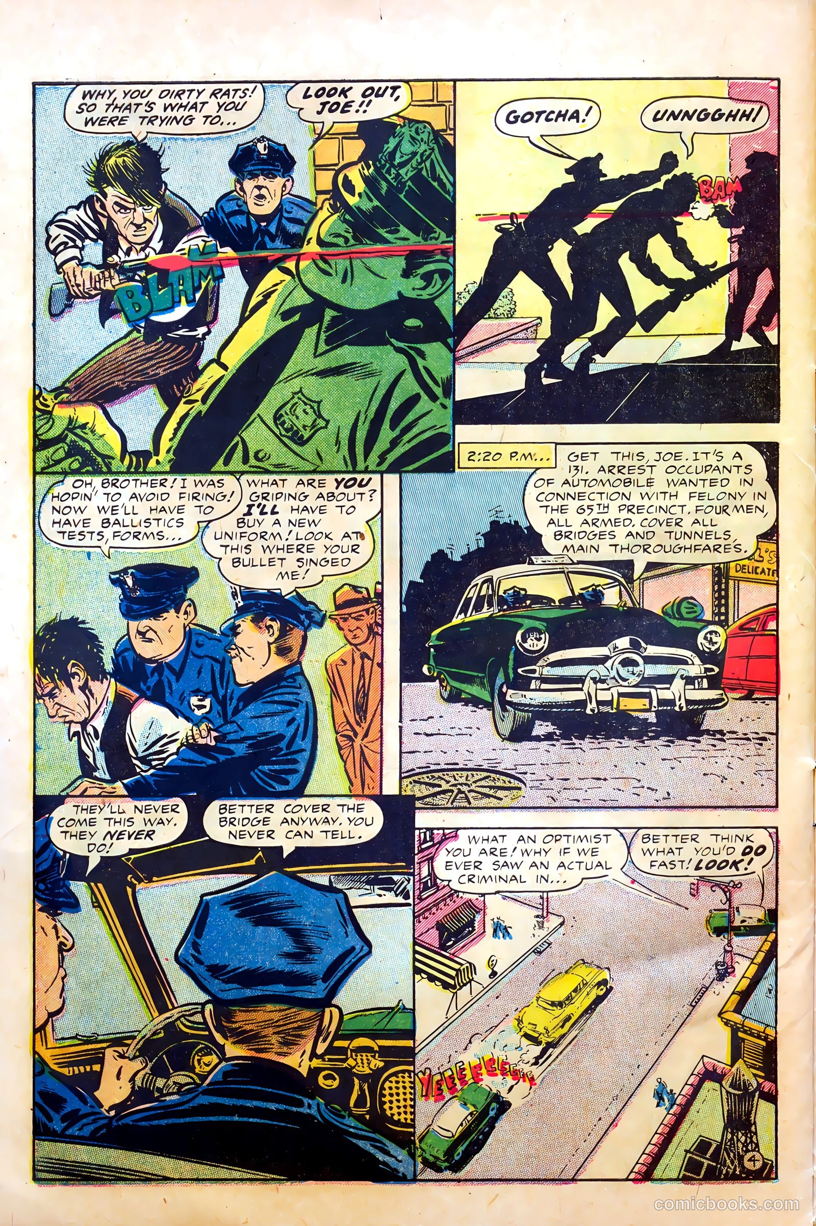 I'm a Cop #3 (1954) — page 30 of 36
