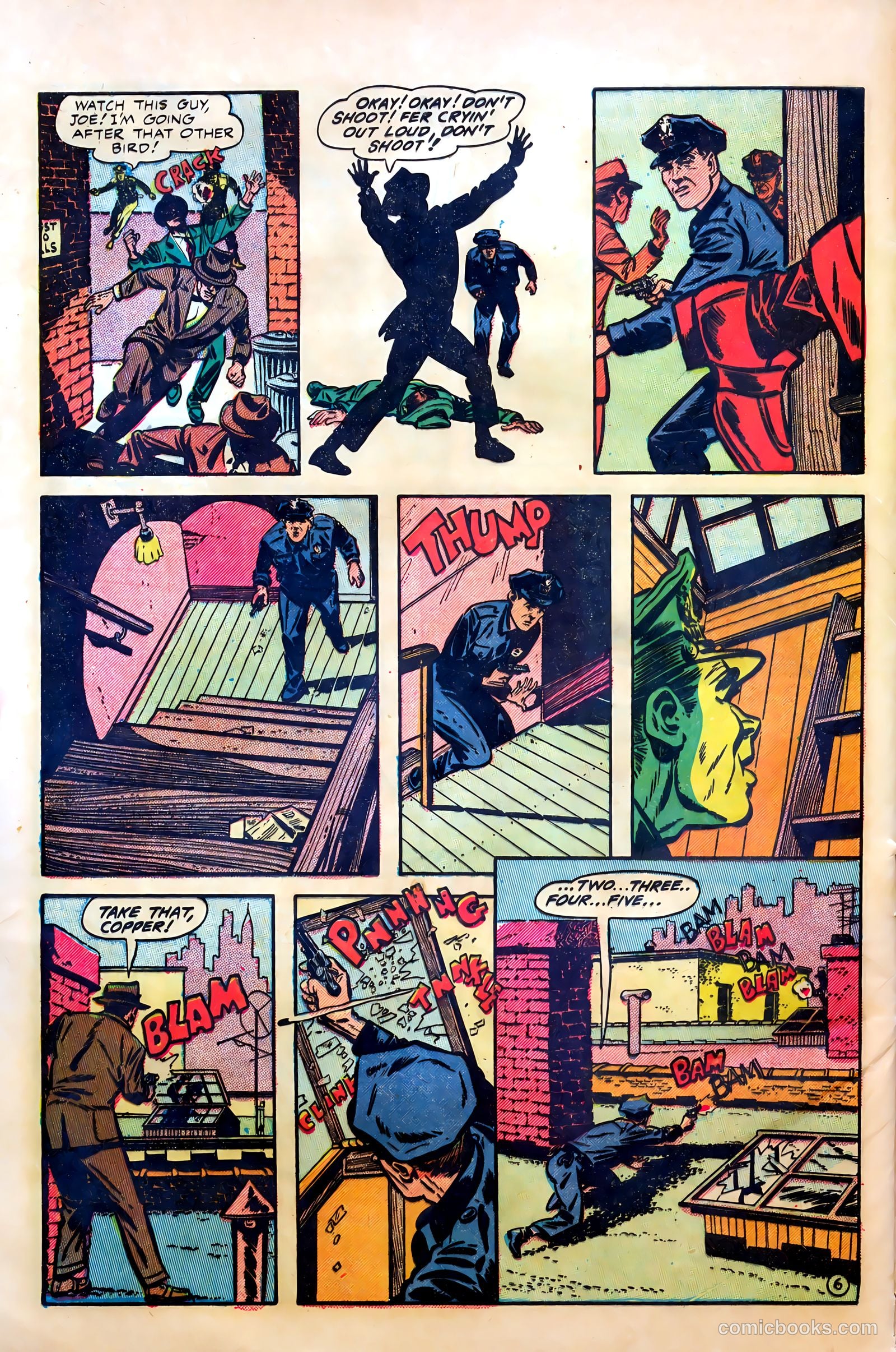 I'm a Cop #3 (1954) — page 32 of 36