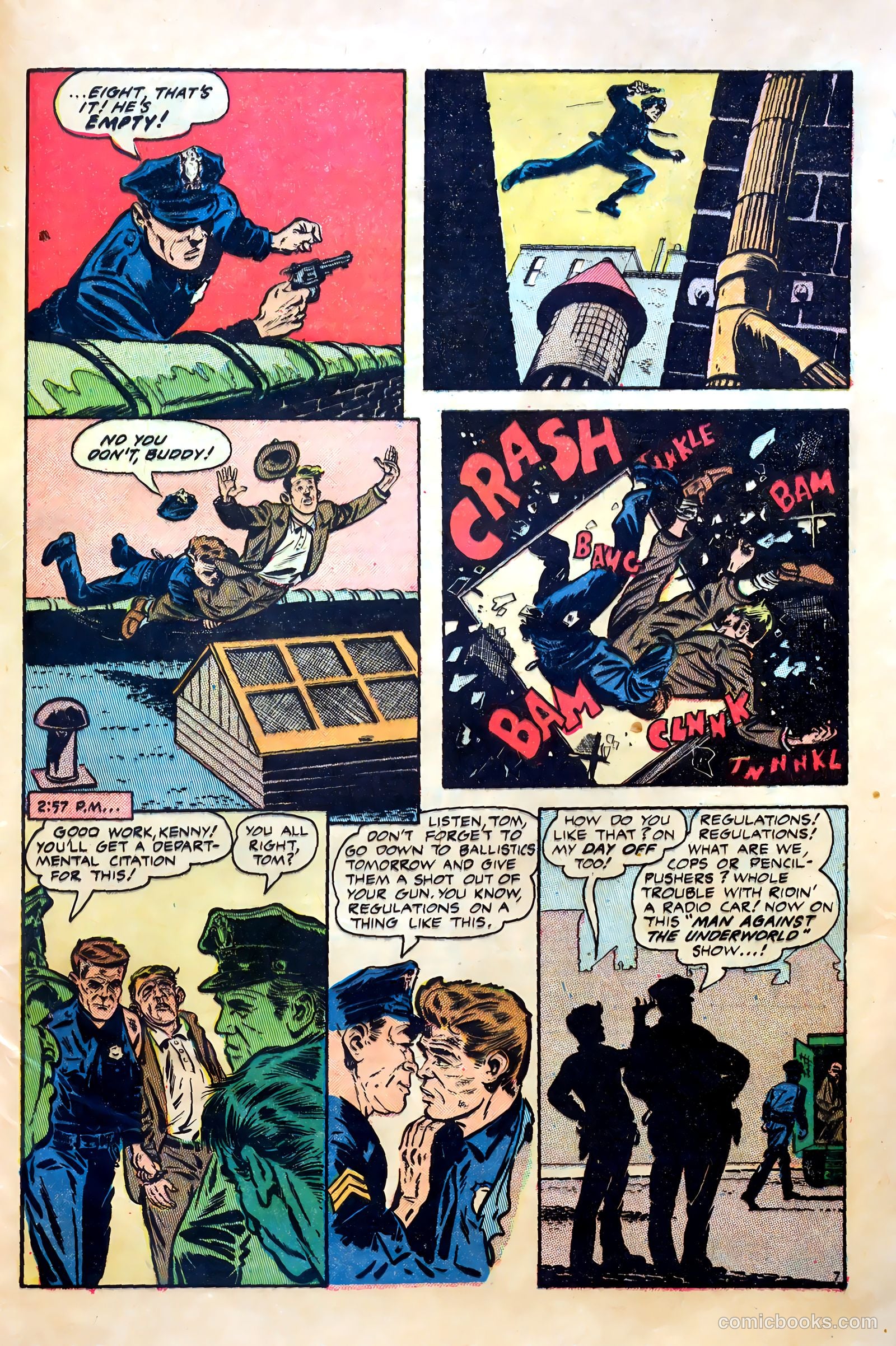 I'm a Cop #3 (1954) — page 33 of 36