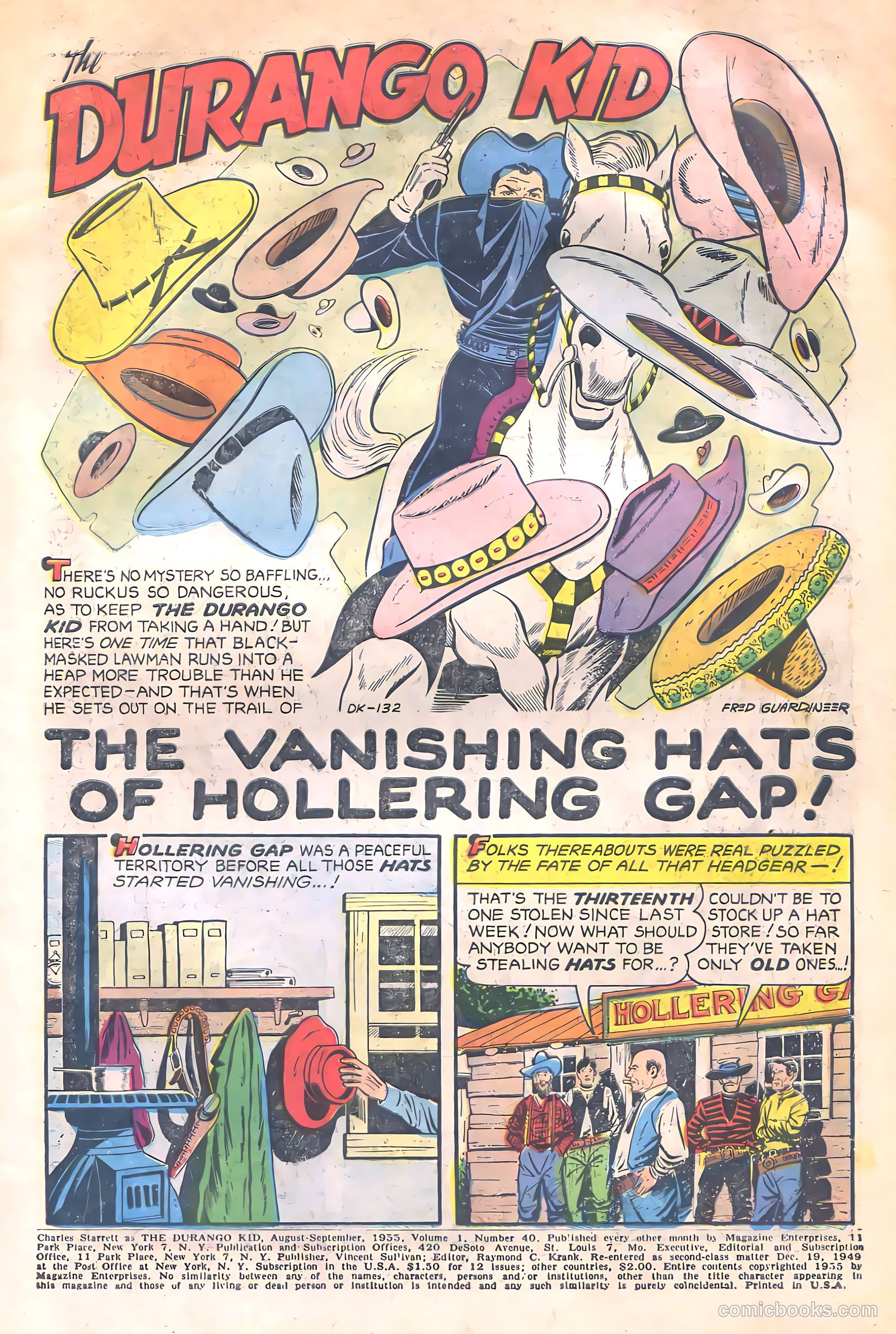 Durango Kid #40 (1955) — page 3 of 36