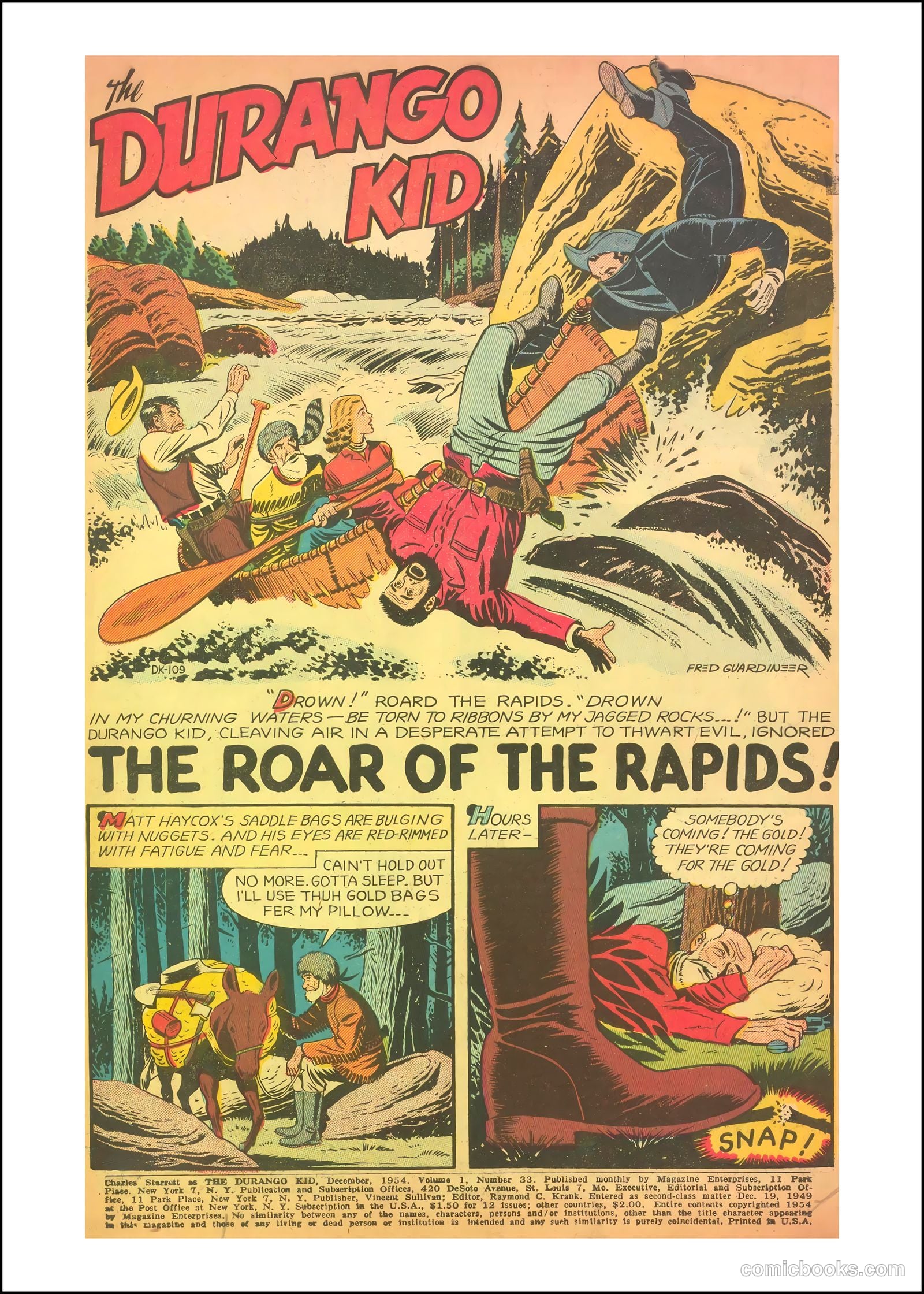 Durango Kid #33 (1955) — page 3 of 36