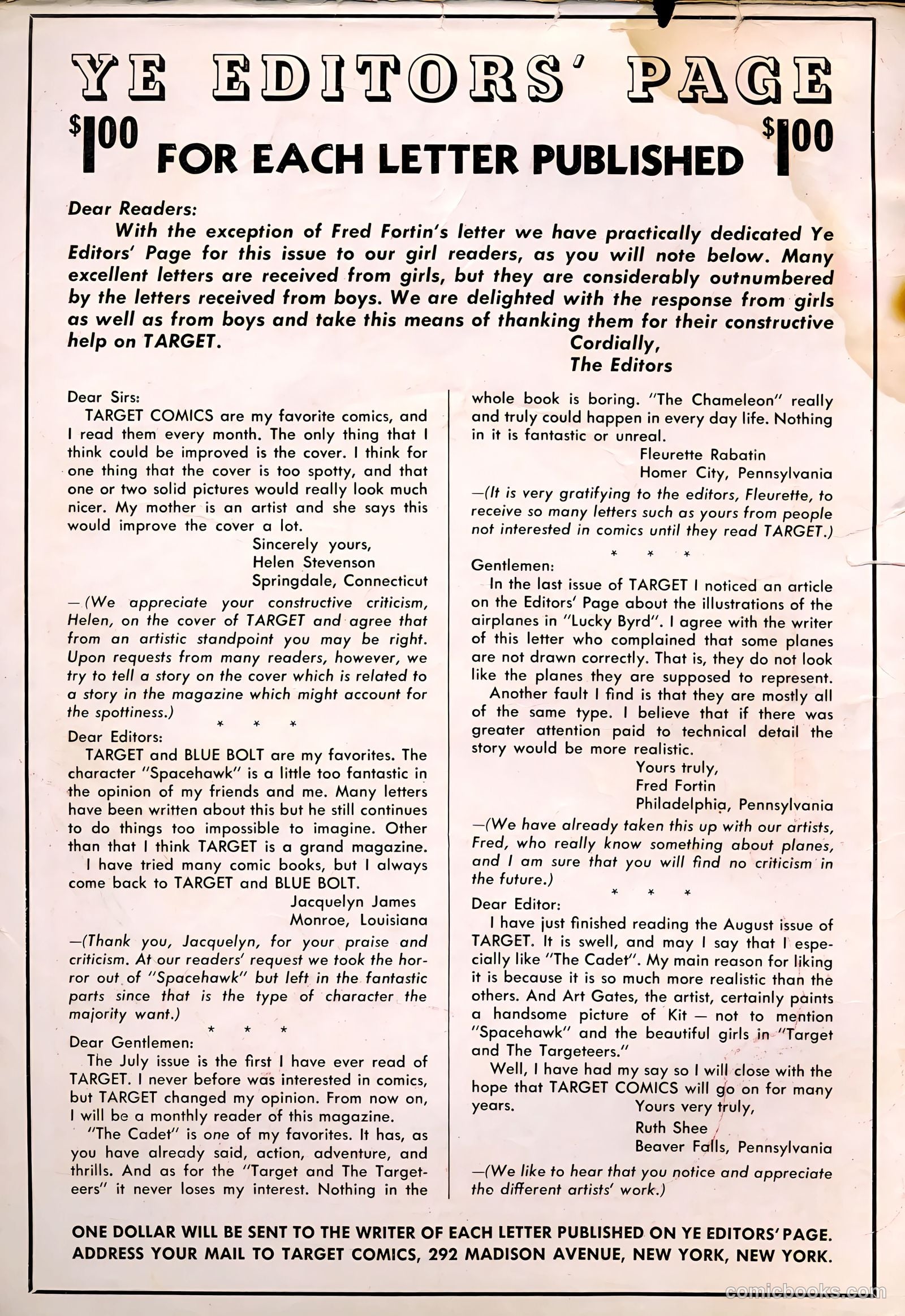 Target Comics v2 #9 — page 2 of 68