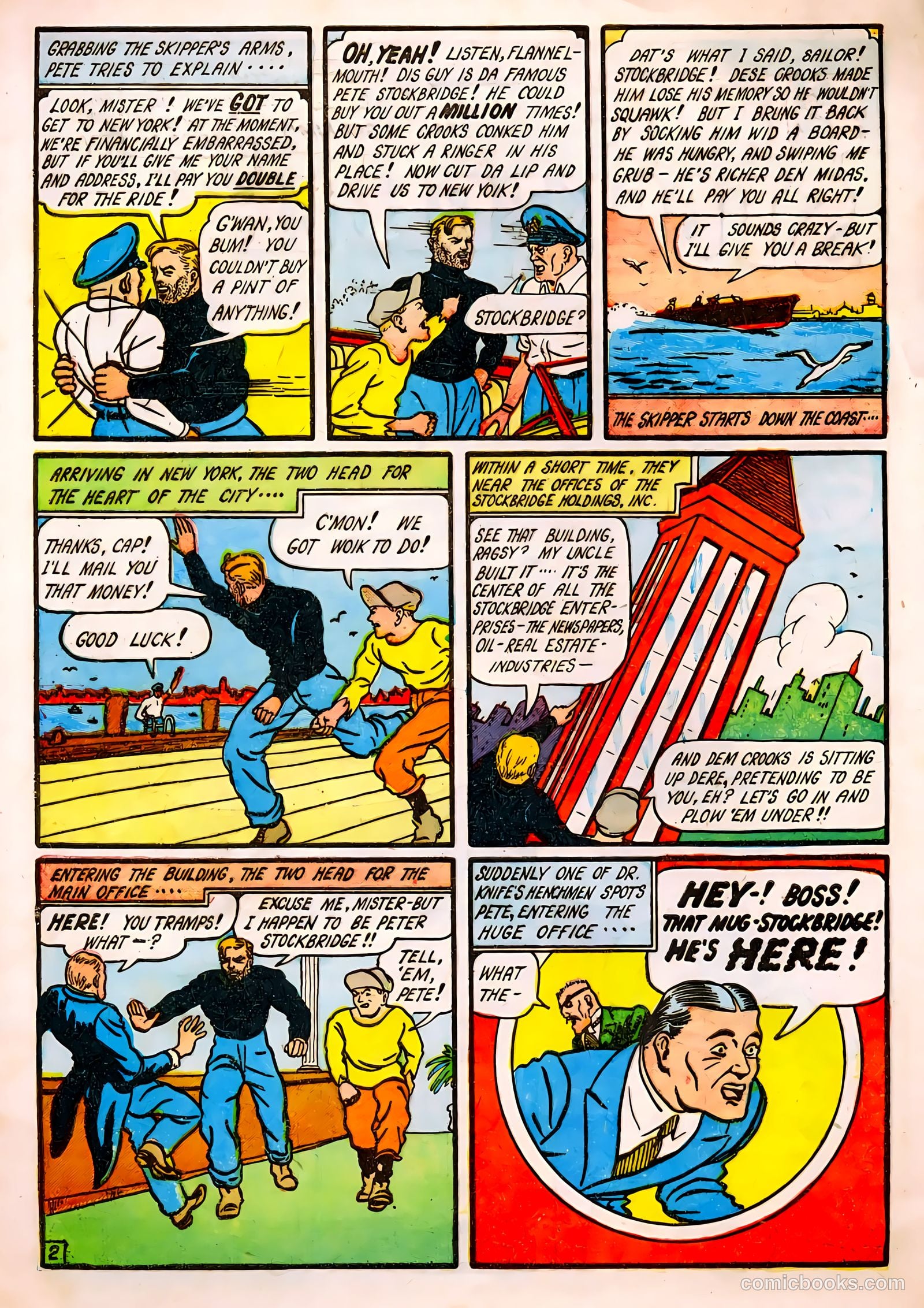 Target Comics v2 #9 — page 60 of 68