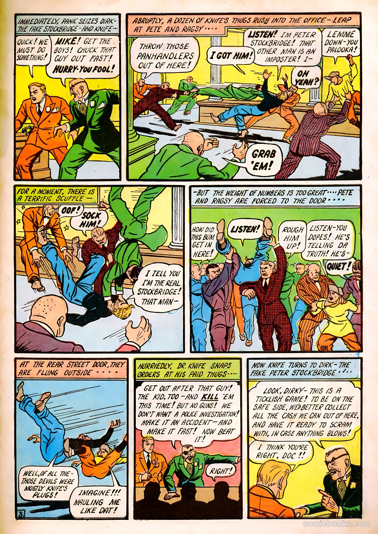 Target Comics v2 #9 — page 61 of 68