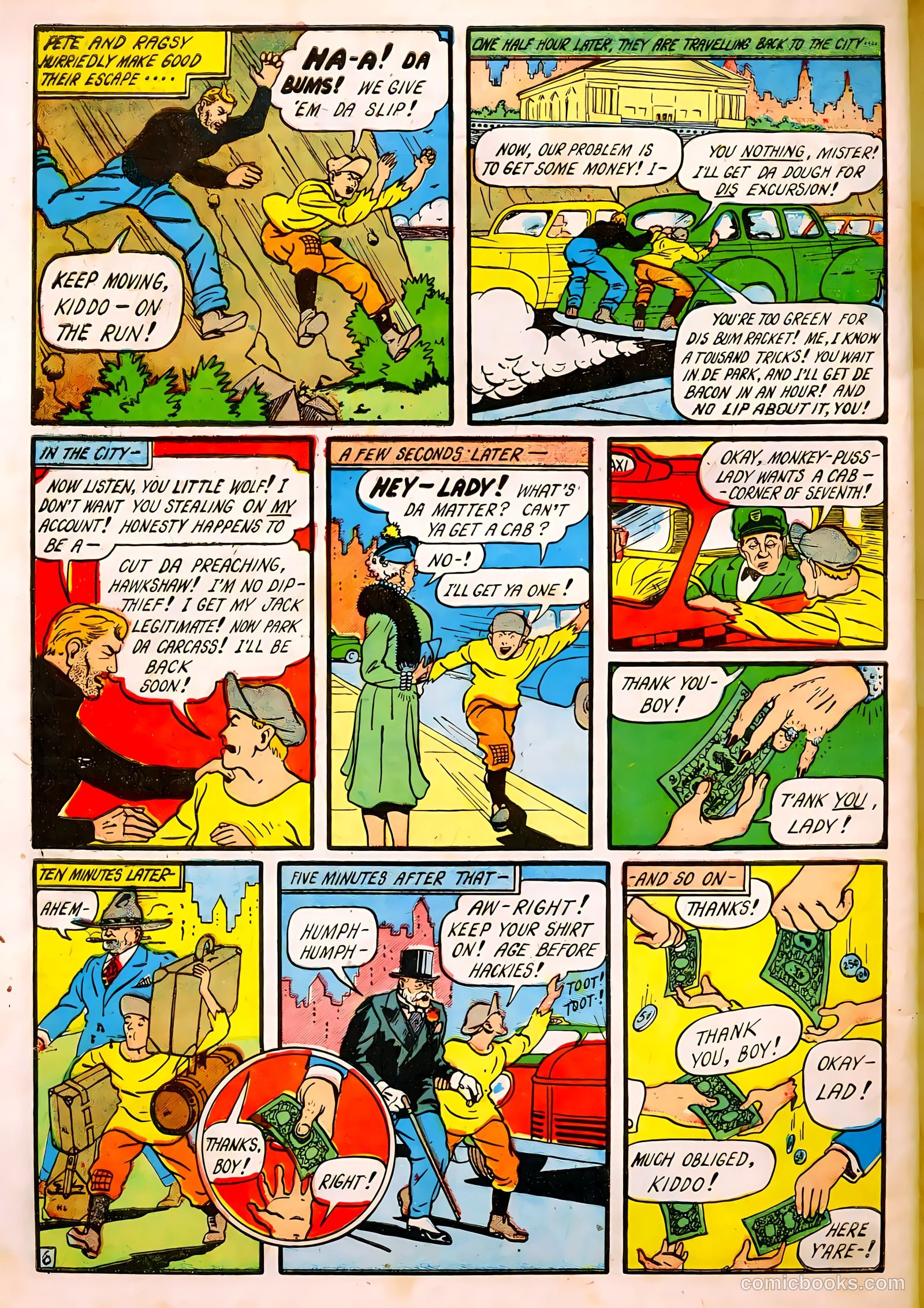 Target Comics v2 #9 — page 64 of 68