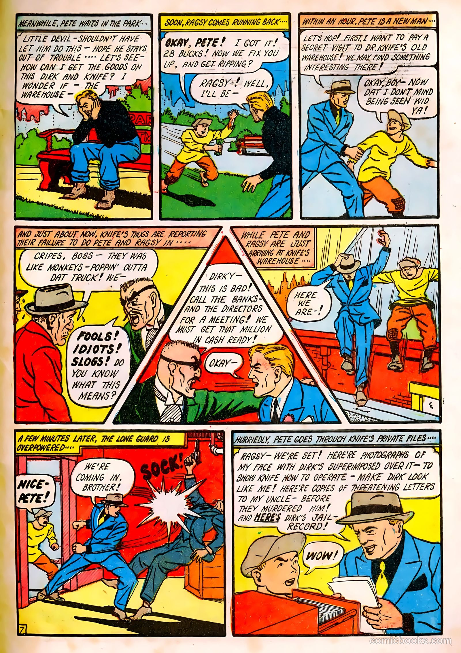Target Comics v2 #9 — page 65 of 68