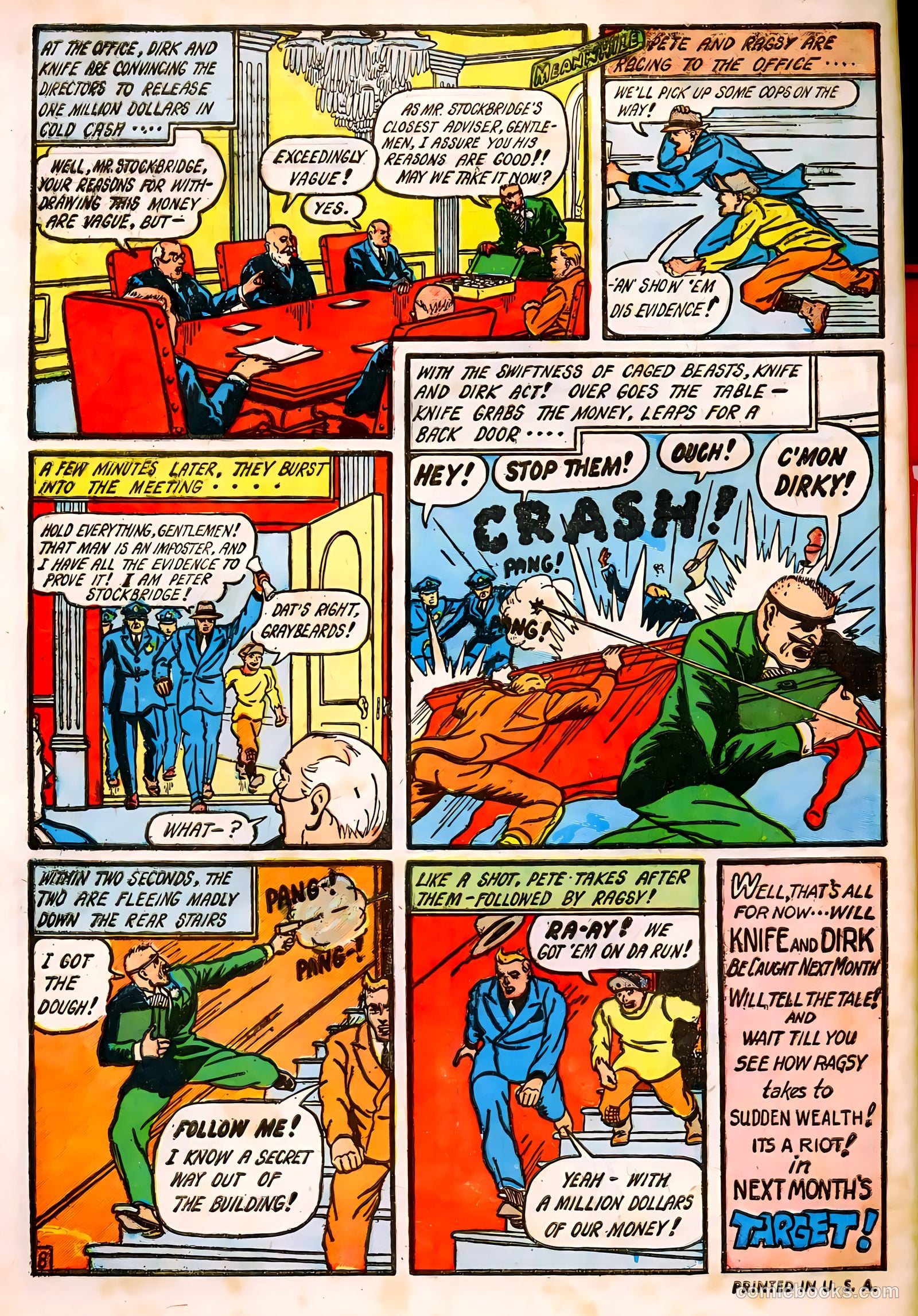 Target Comics v2 #9 — page 66 of 68