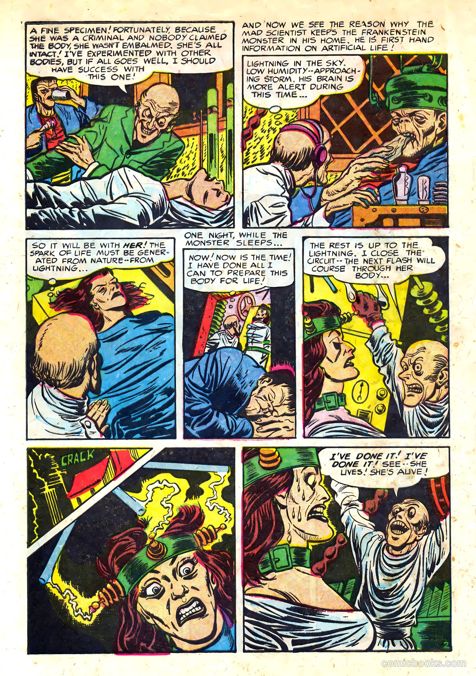 Frankenstein #28 (2025) — page 3 of 34