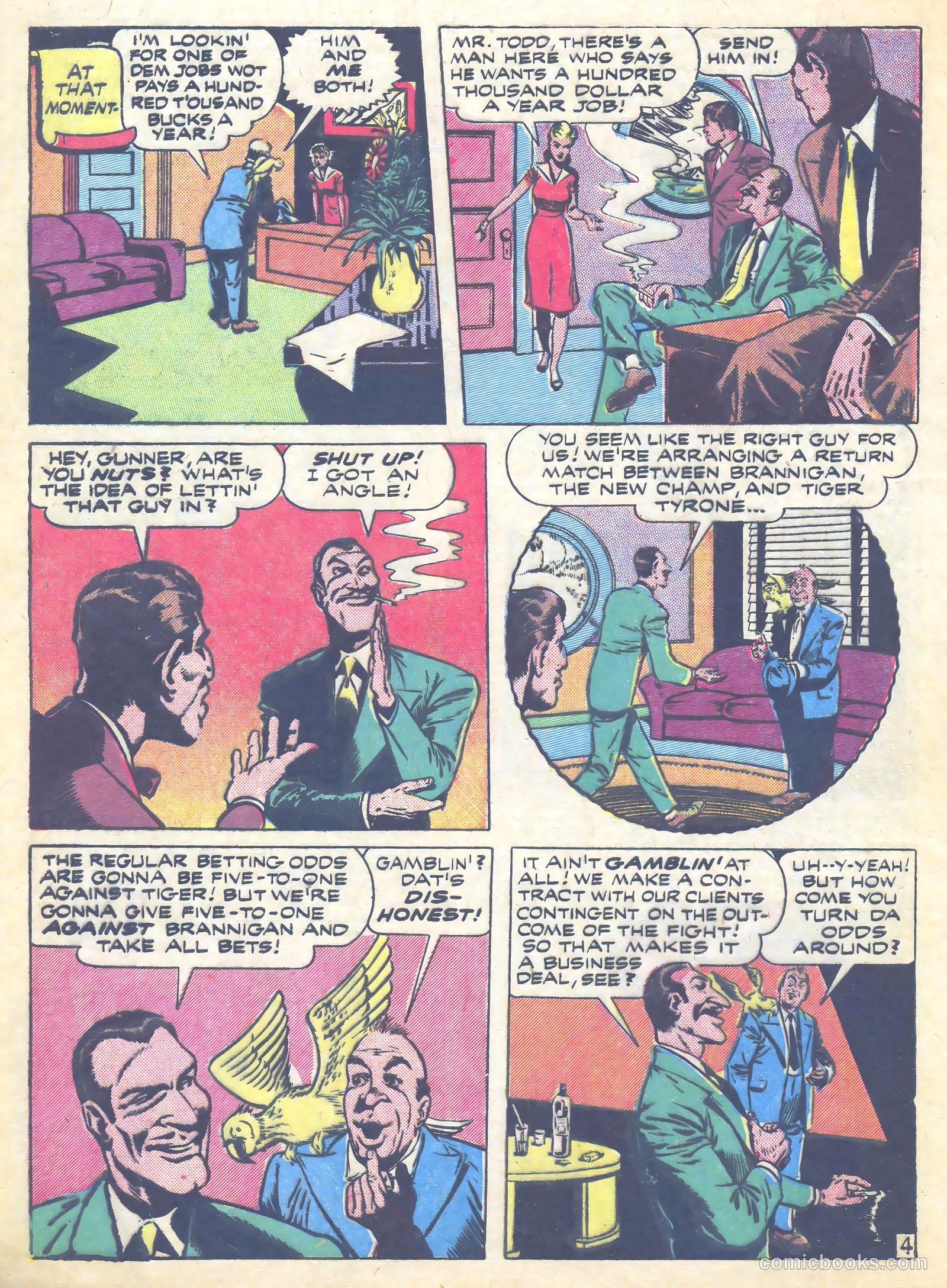Prize Comics #45 (1940) — page 6 of 54