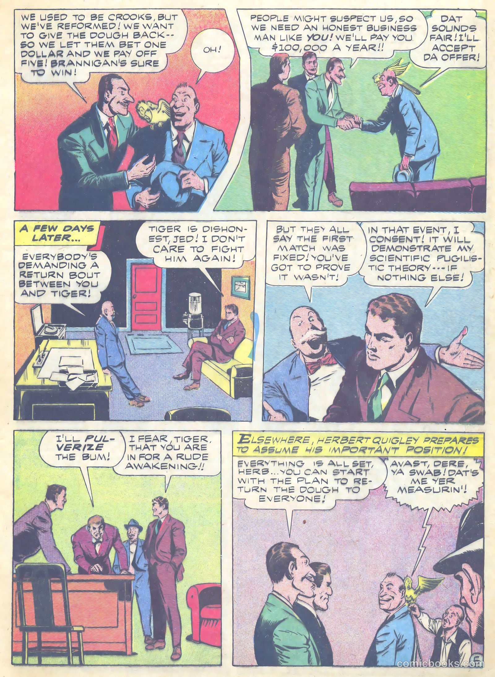Prize Comics #45 (1940) — page 7 of 54