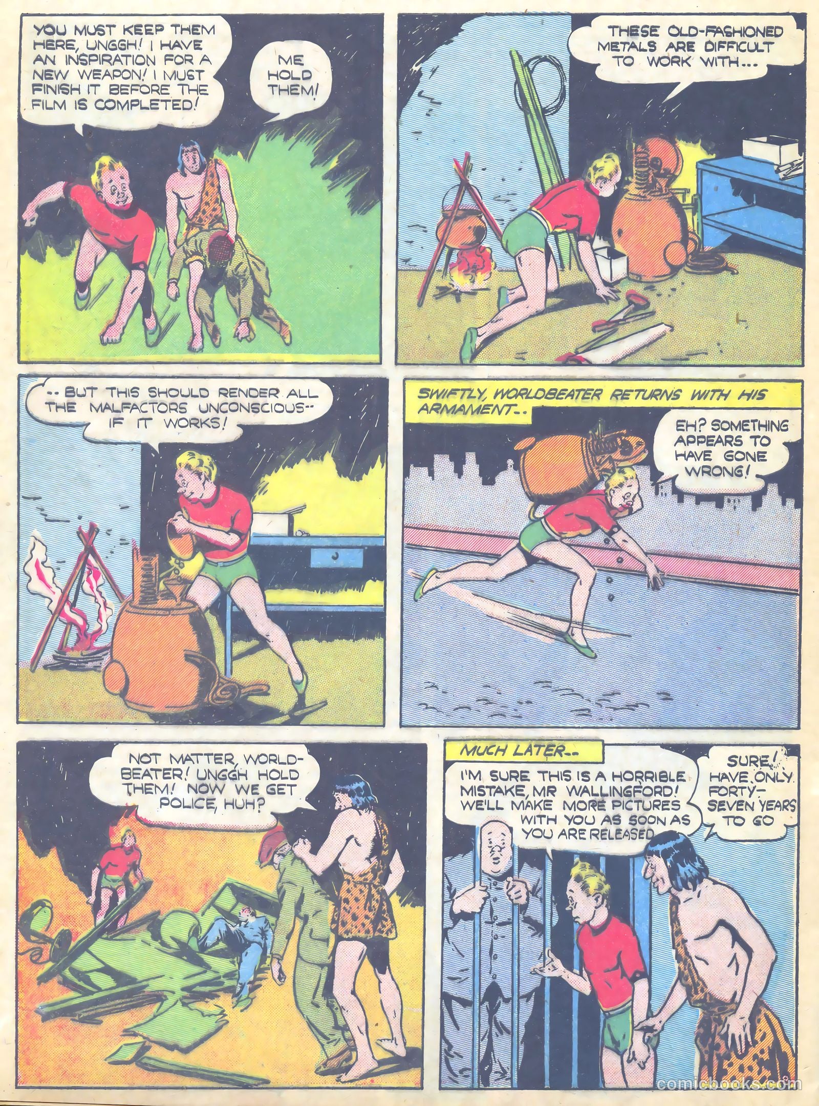 Prize Comics #45 (1940) — page 40 of 54