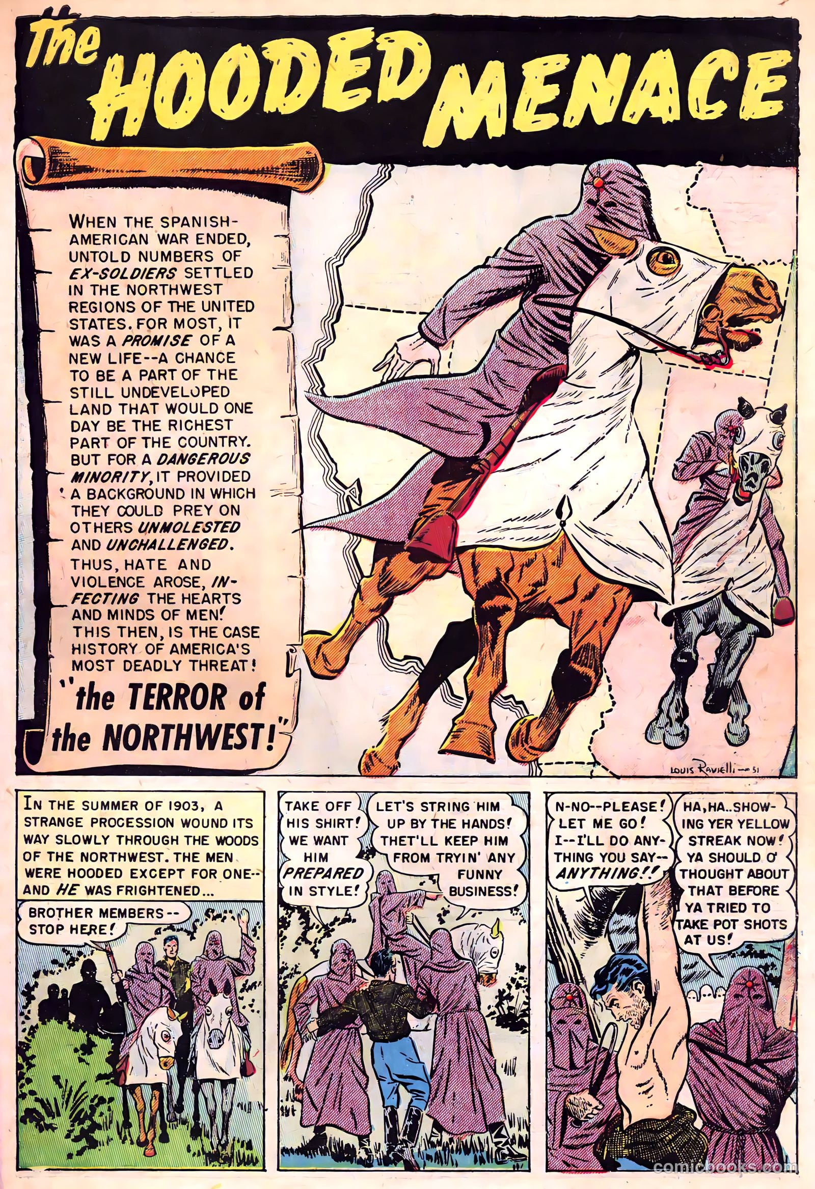 Hooded Menace #1 — page 3 of 36
