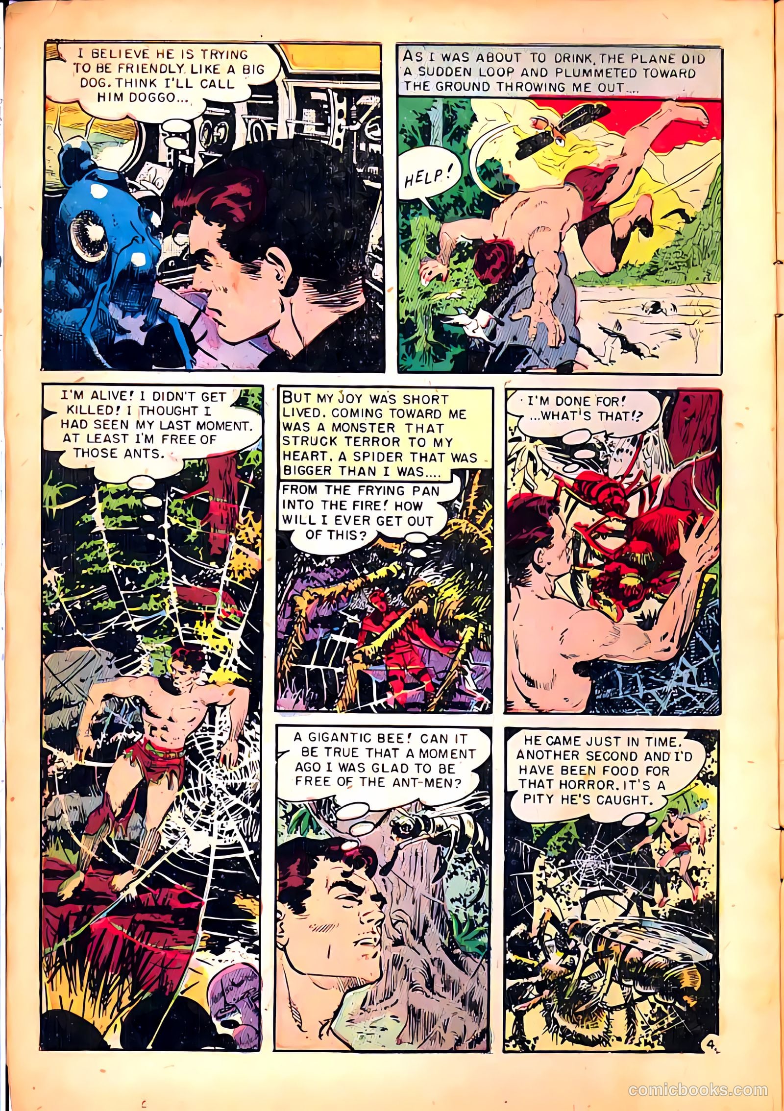Avon Fantasy - An Earth Man on Venus #1 (1951) — page 6 of 36