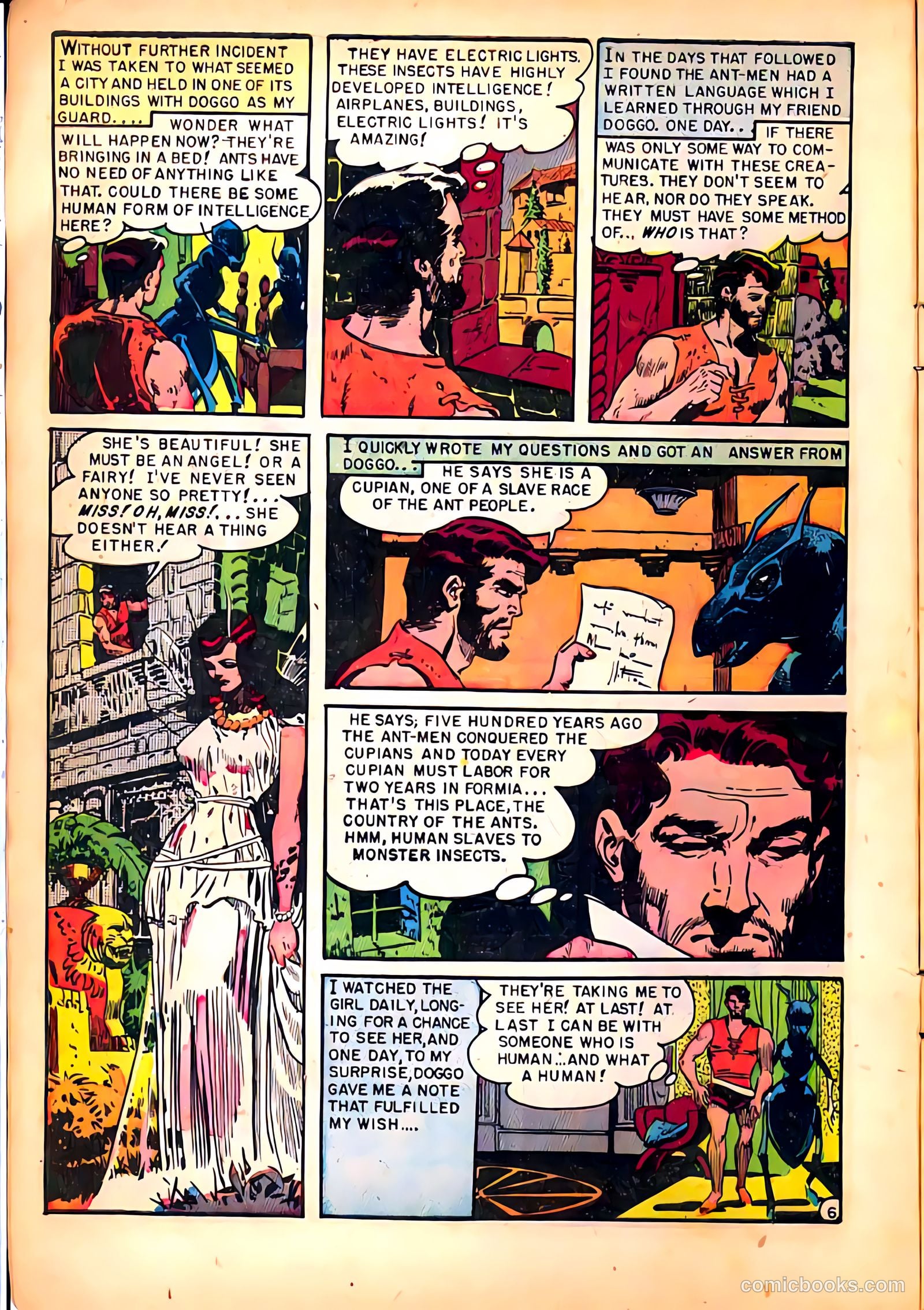 Avon Fantasy - An Earth Man on Venus #1 (1951) — page 8 of 36