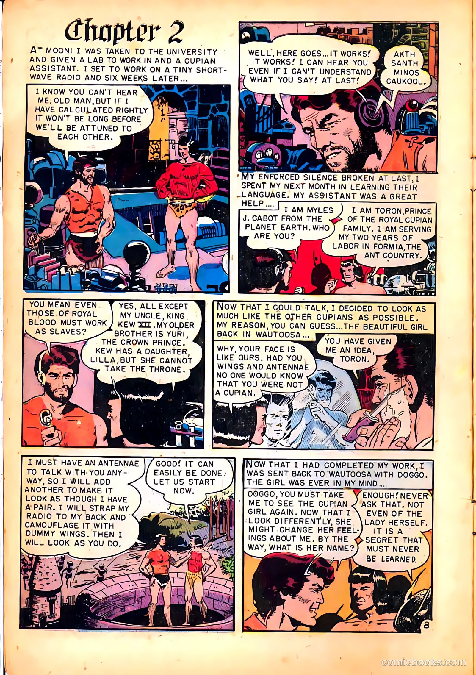 Avon Fantasy - An Earth Man on Venus #1 (1951) — page 10 of 36