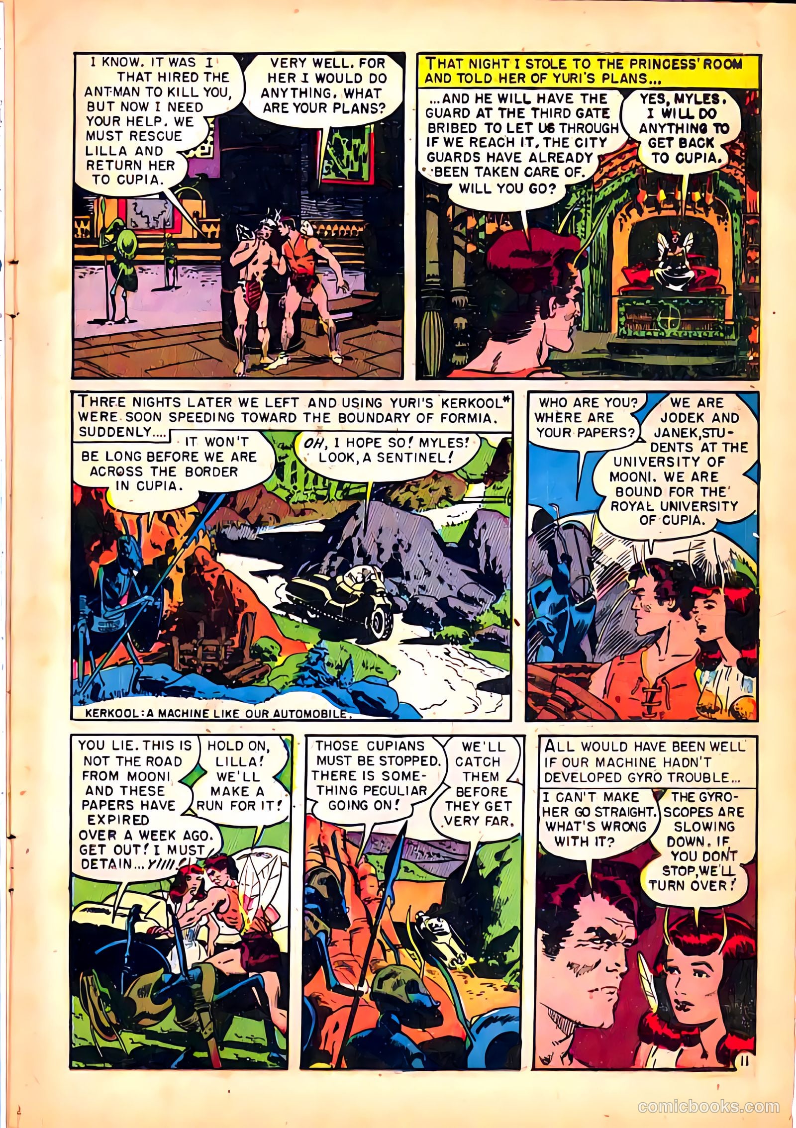 Avon Fantasy - An Earth Man on Venus #1 (1951) — page 13 of 36