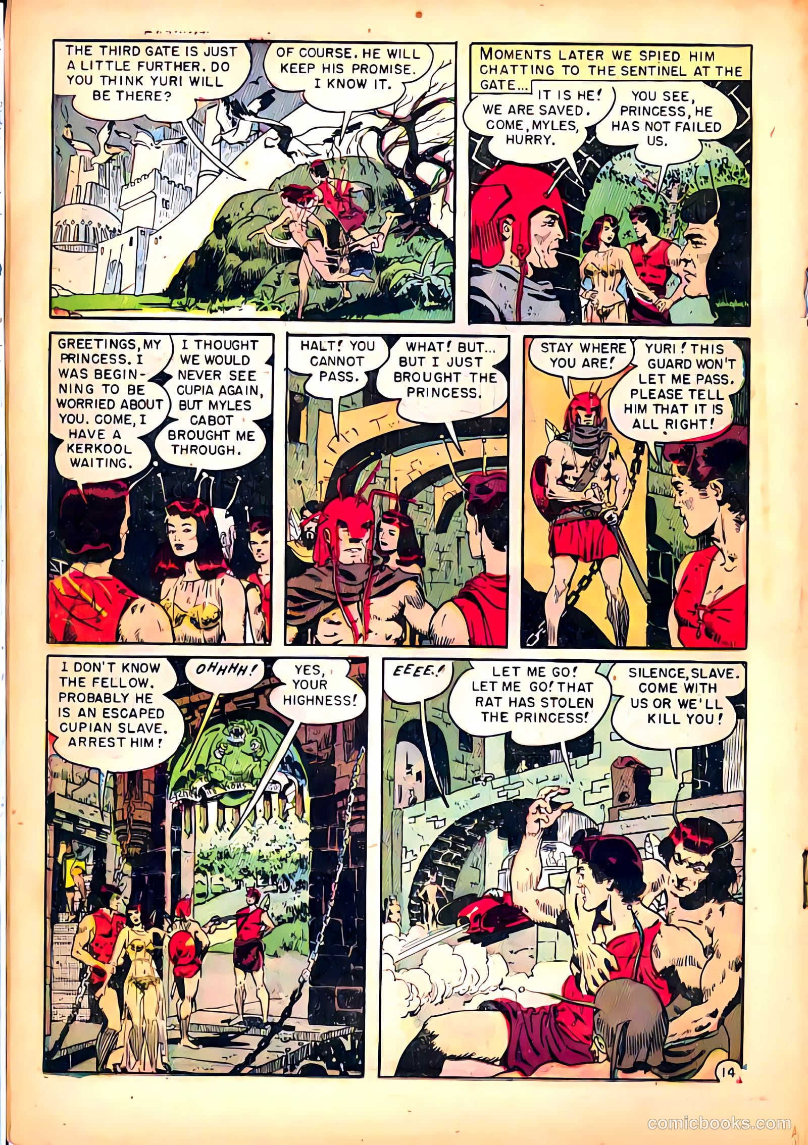 Avon Fantasy - An Earth Man on Venus #1 (1951) — page 16 of 36