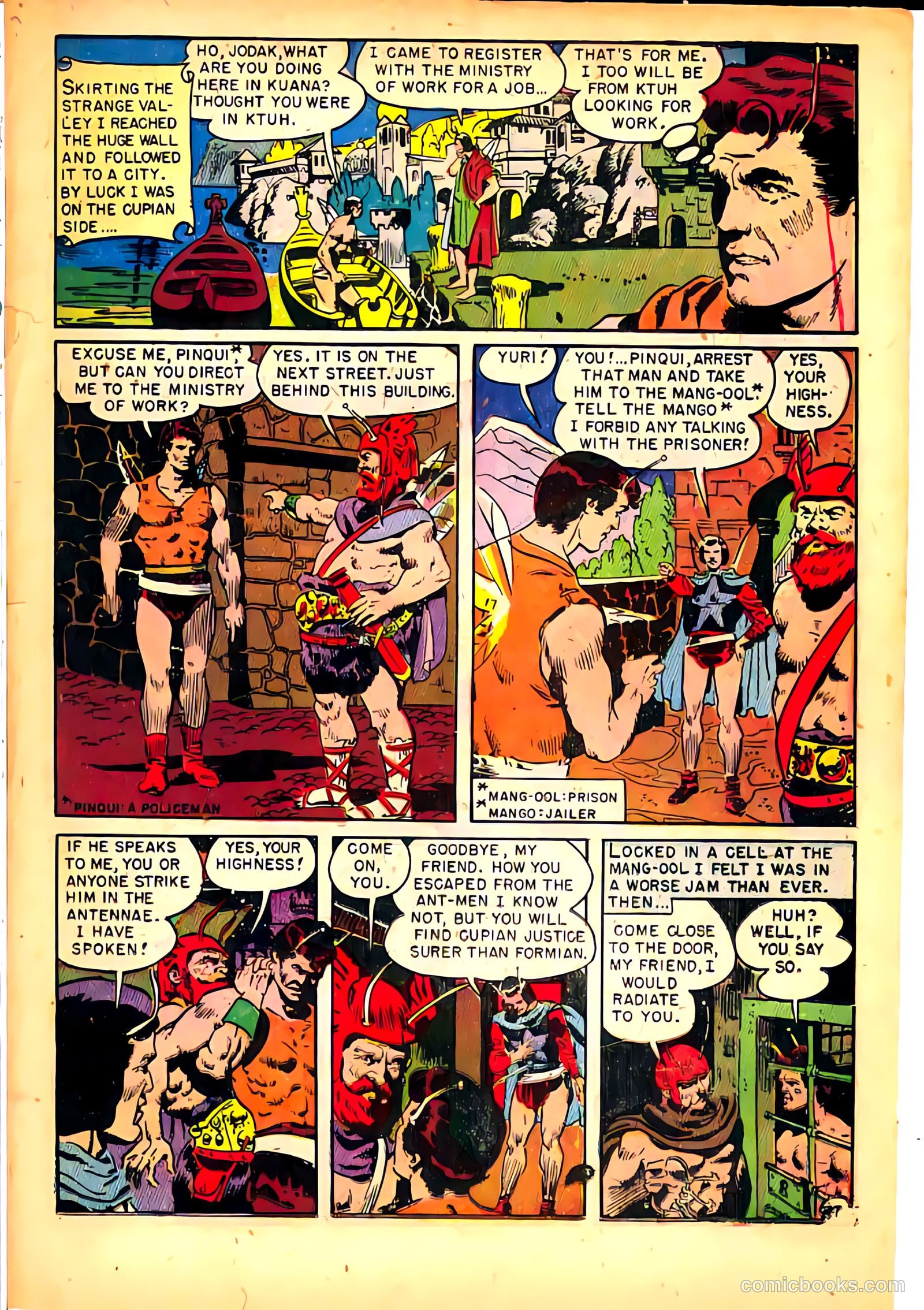 Avon Fantasy - An Earth Man on Venus #1 (1951) — page 19 of 36