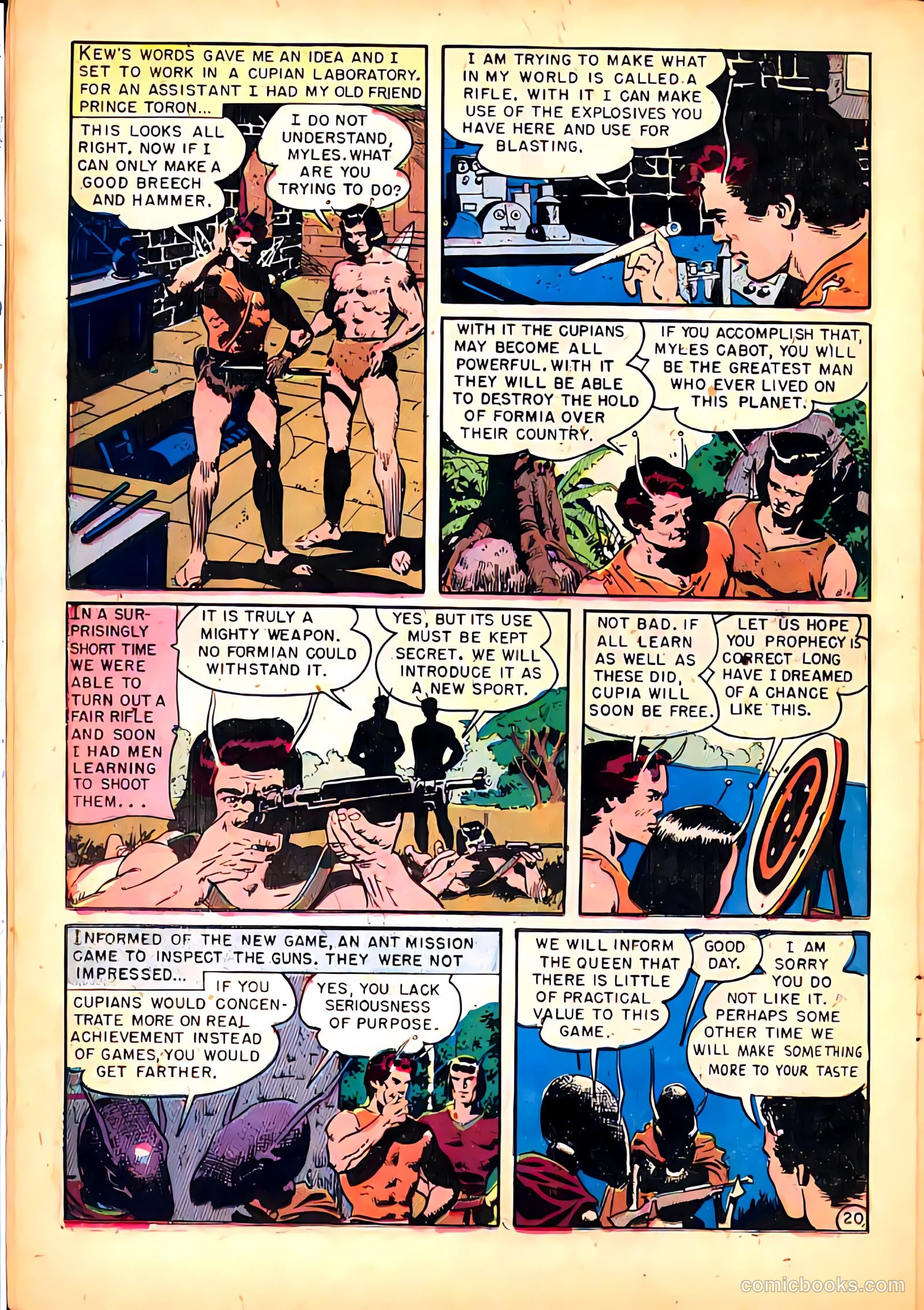 Avon Fantasy - An Earth Man on Venus #1 (1951) — page 22 of 36